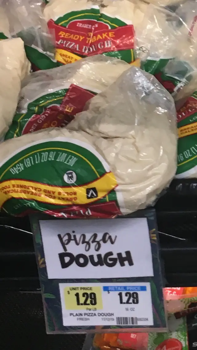 Trader Joe's Pizza Dough, Ready to Bake Trader Joe's Reviews