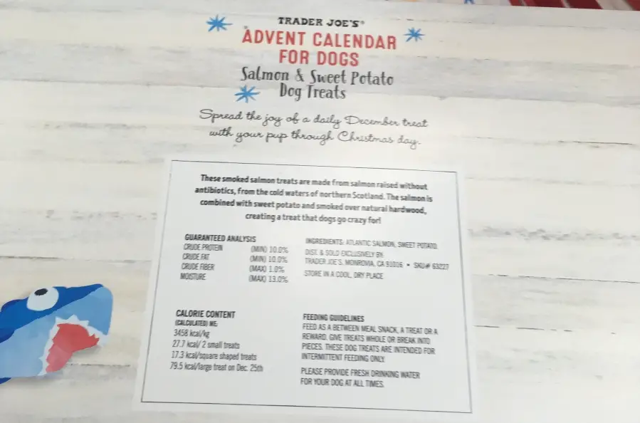 Trader Joe's Dog Advent Calendar Trader Joe's Reviews