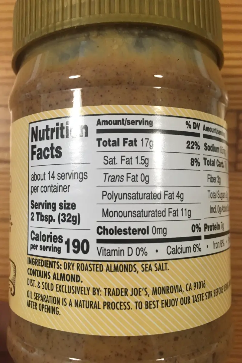 almond butter thins trader joe's