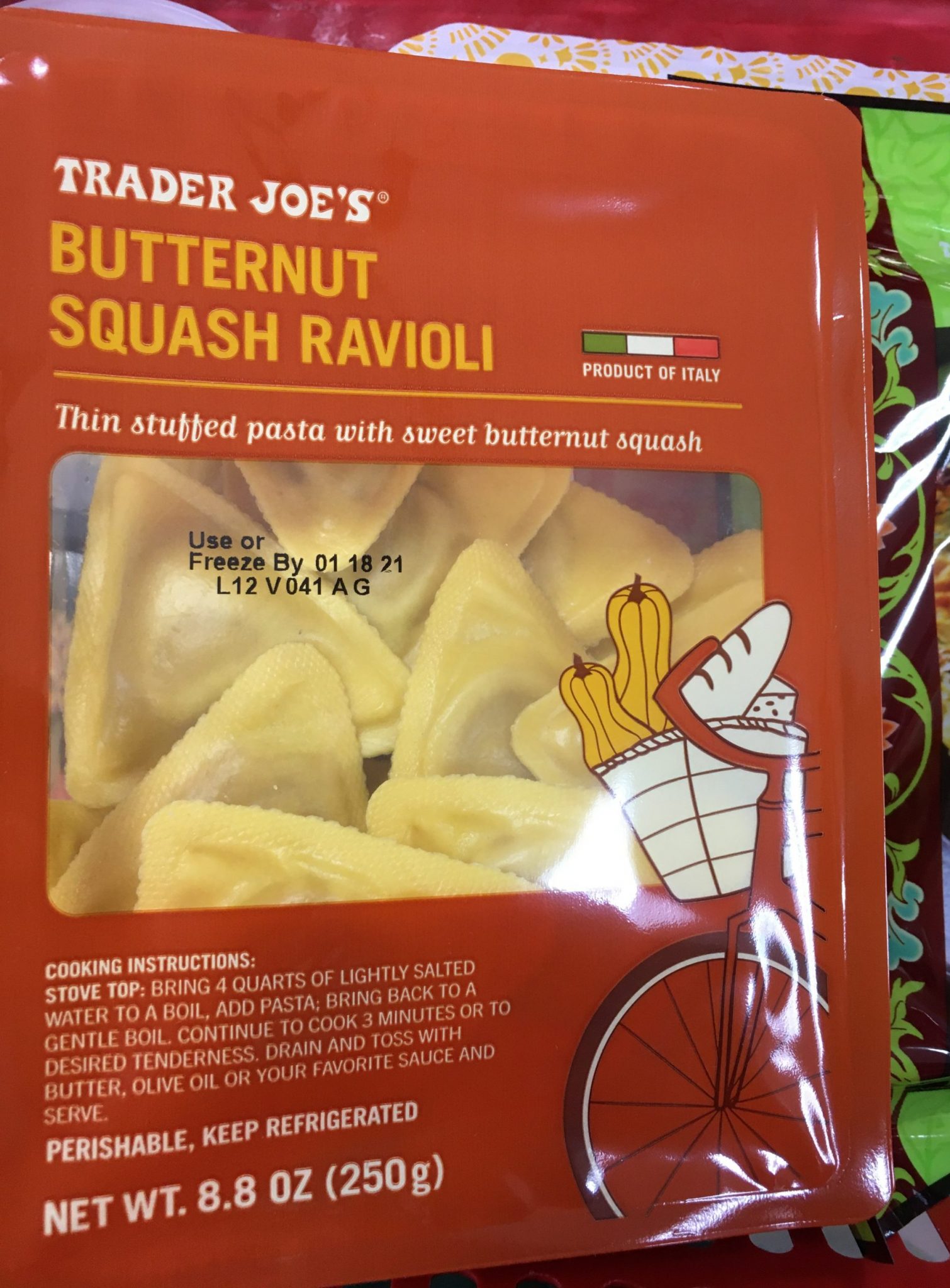 Trader Joe's Butternut Squash Ravioli Trader Joe's Reviews