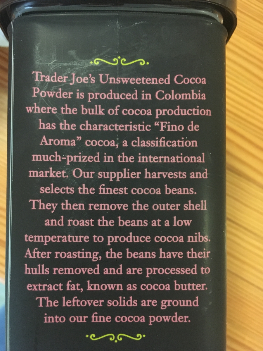 Trader Joe's Cocoa Powder Trader Joe's Reviews