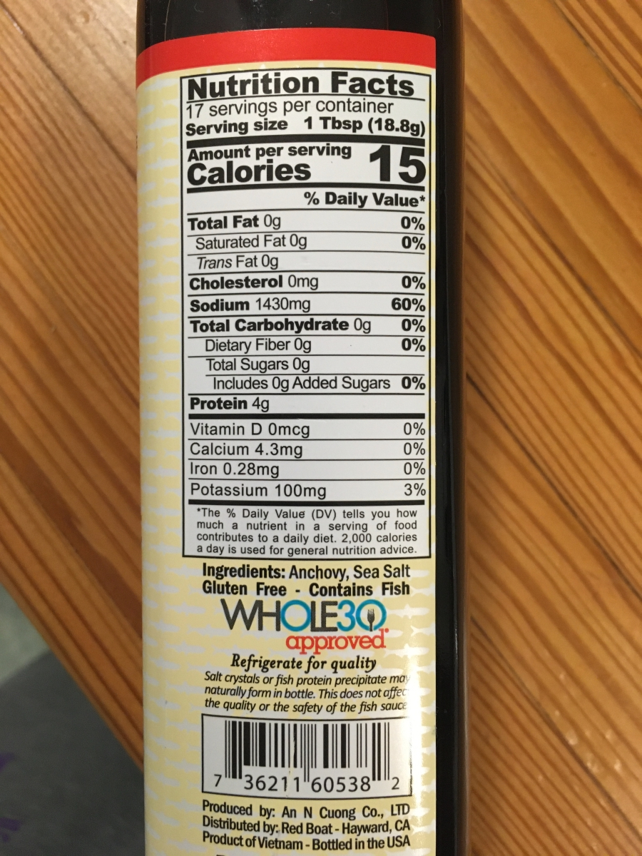 Trader Joe's Fish Sauce, Red Boat Trader Joe's Reviews
