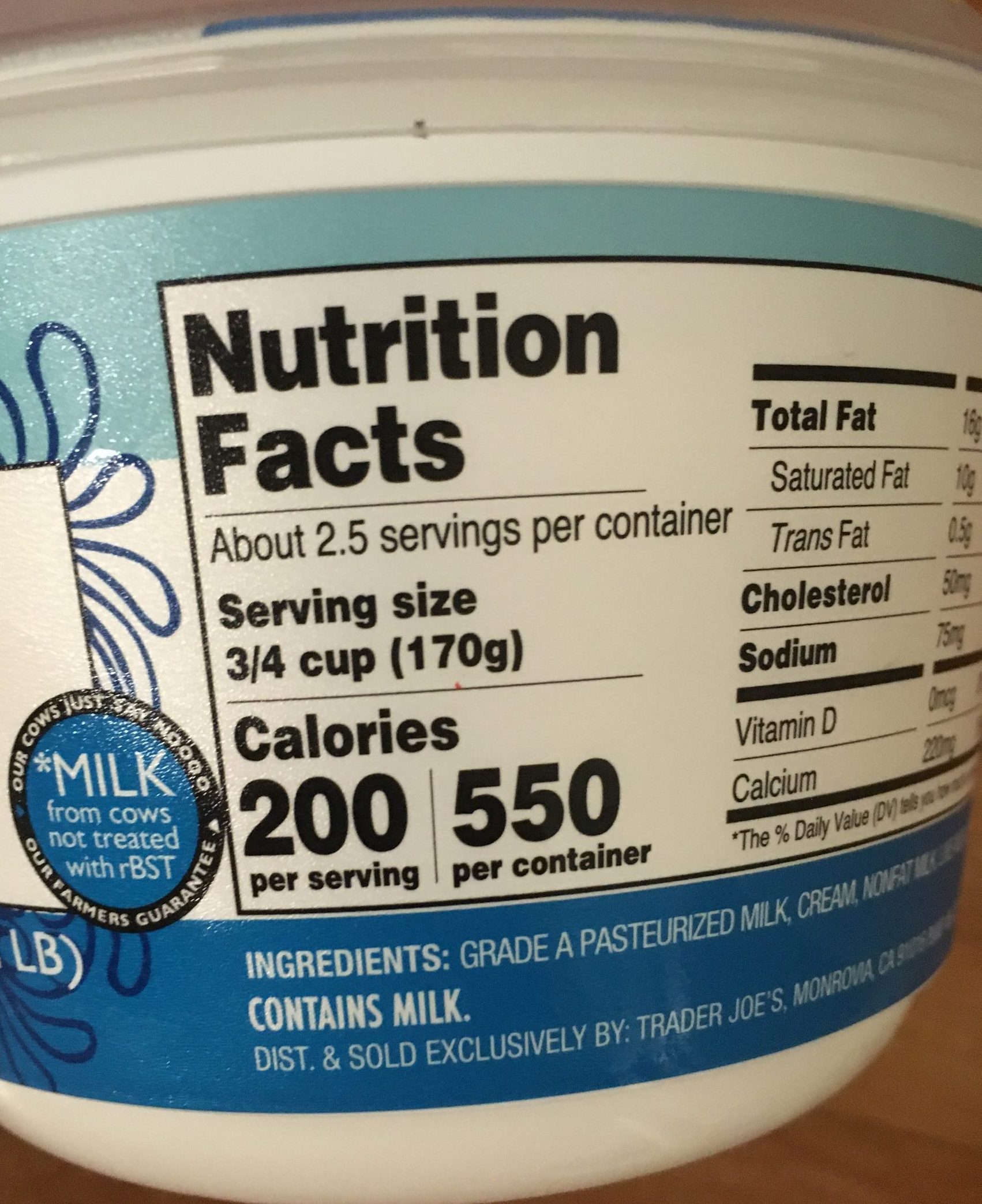 Trader Joe's Greek Yogurt, Plain Trader Joe's Reviews