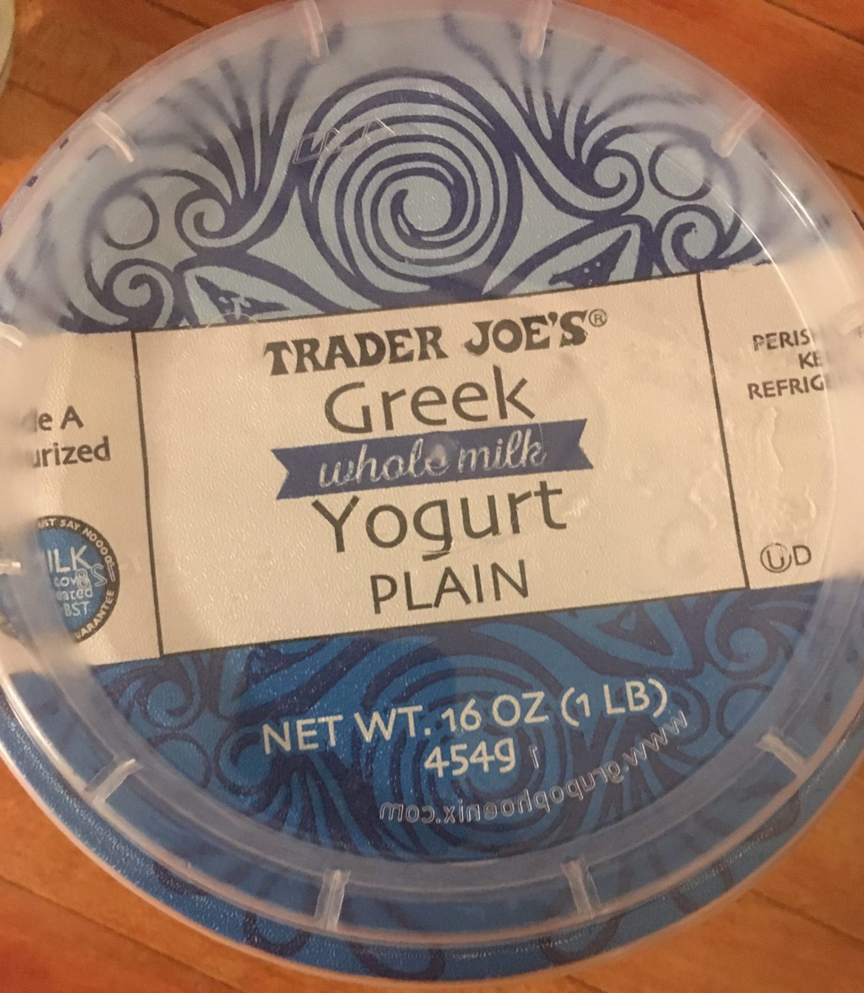 Trader Joe's Greek Yogurt, Plain Trader Joe's Reviews