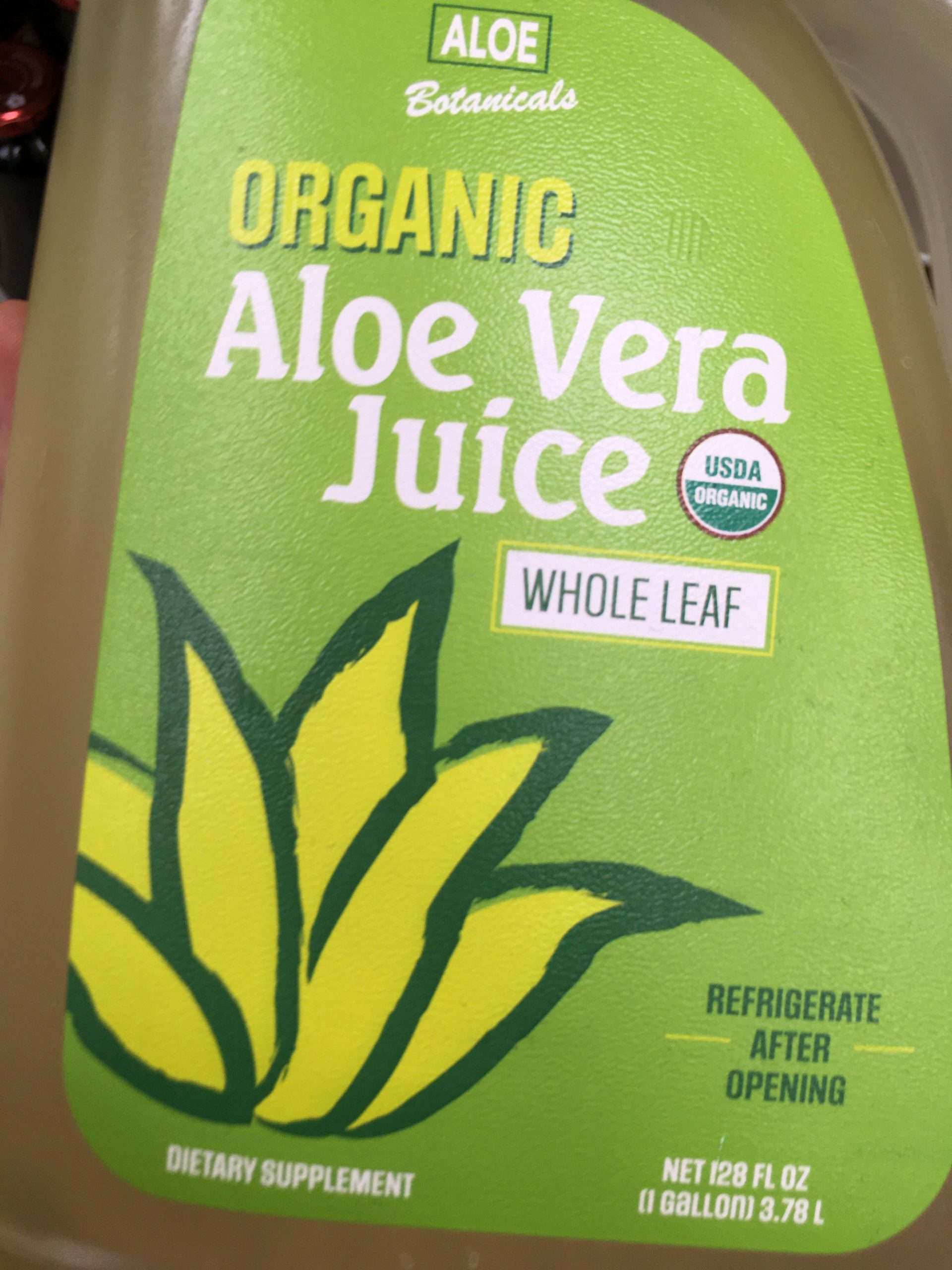 Trader Joe's Aloe Vera Juice, Organic Whole Leaf - Trader Joe's Reviews