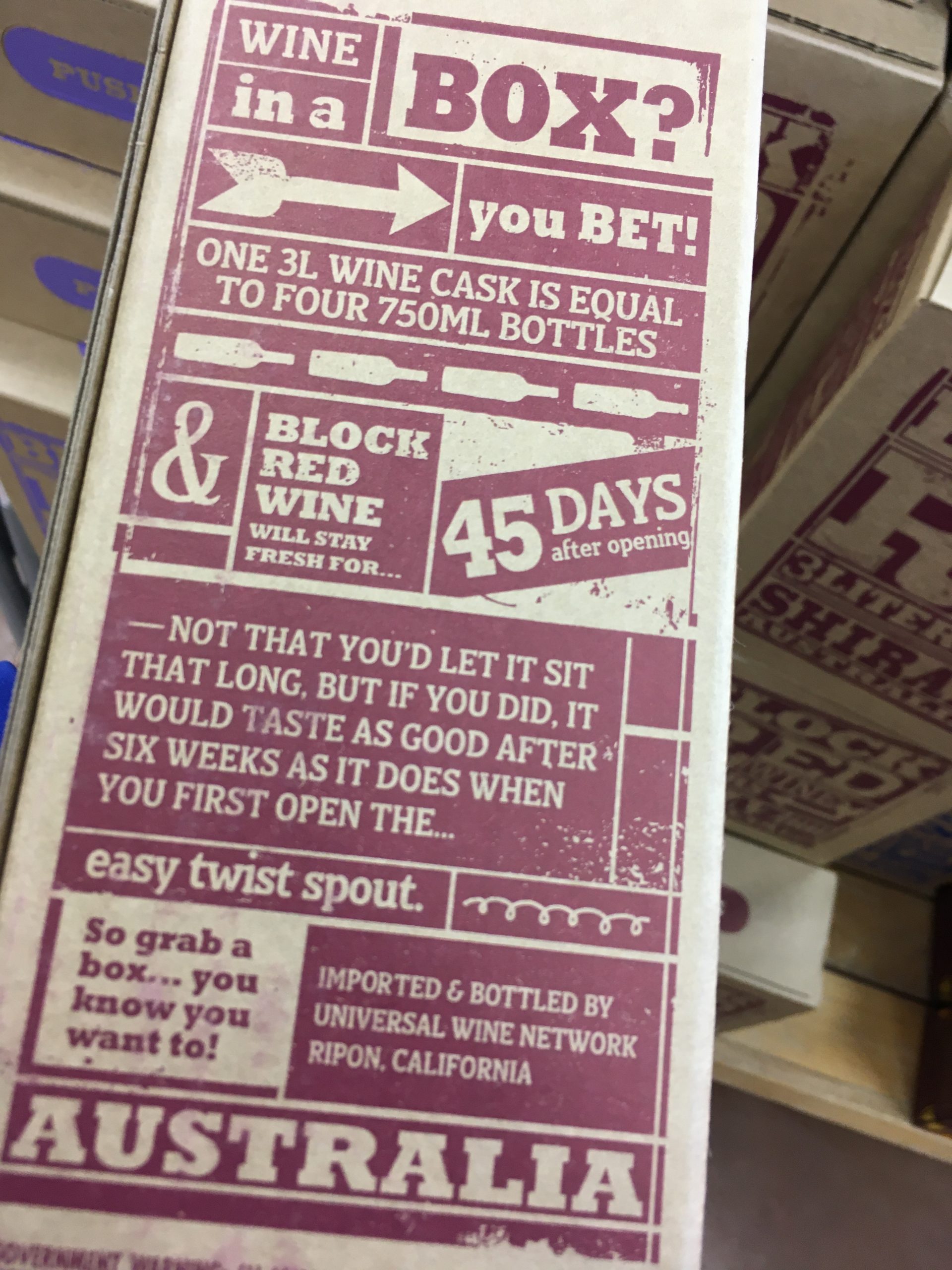 Trader Joe's Boxed Wine, Block Red Trader Joe's Reviews
