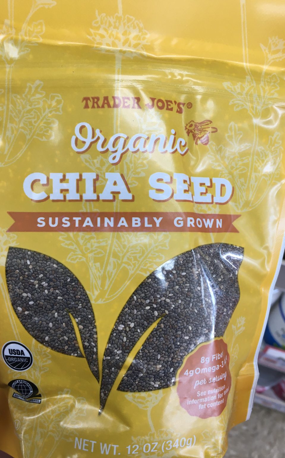 Trader Joe's Chia Seeds, Organic Black Trader Joe's Reviews