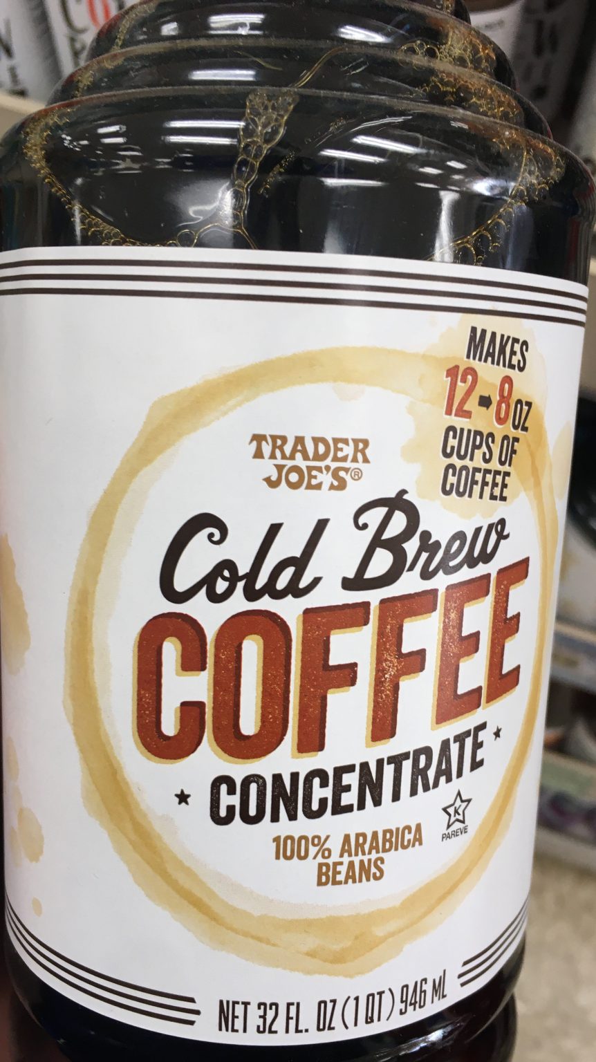 Trader Joe's Cold Brew Concentrate, 100 Arabica Trader Joe's Reviews