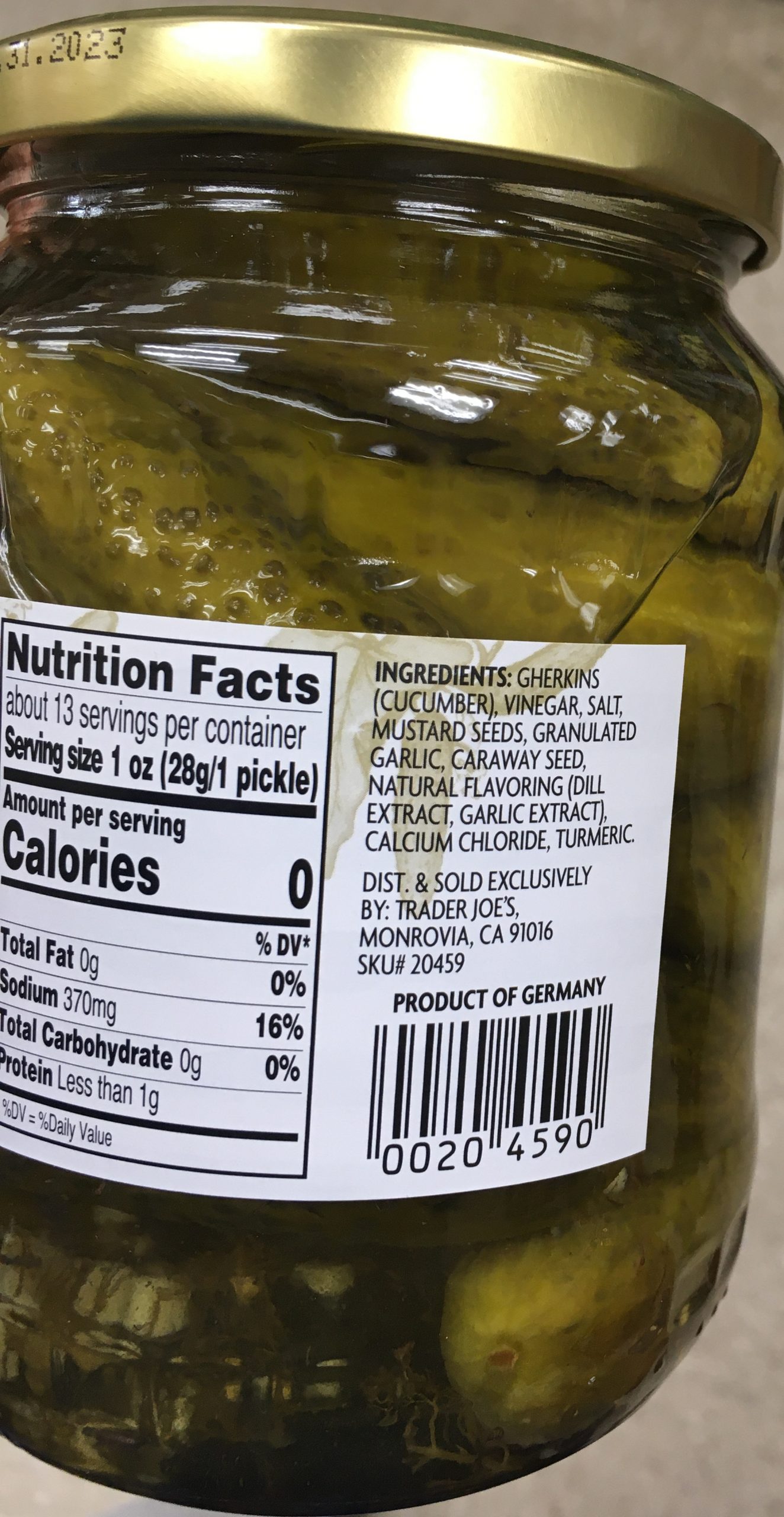 Trader Joe's Pickles, Kosher Dill Trader Joe's Reviews