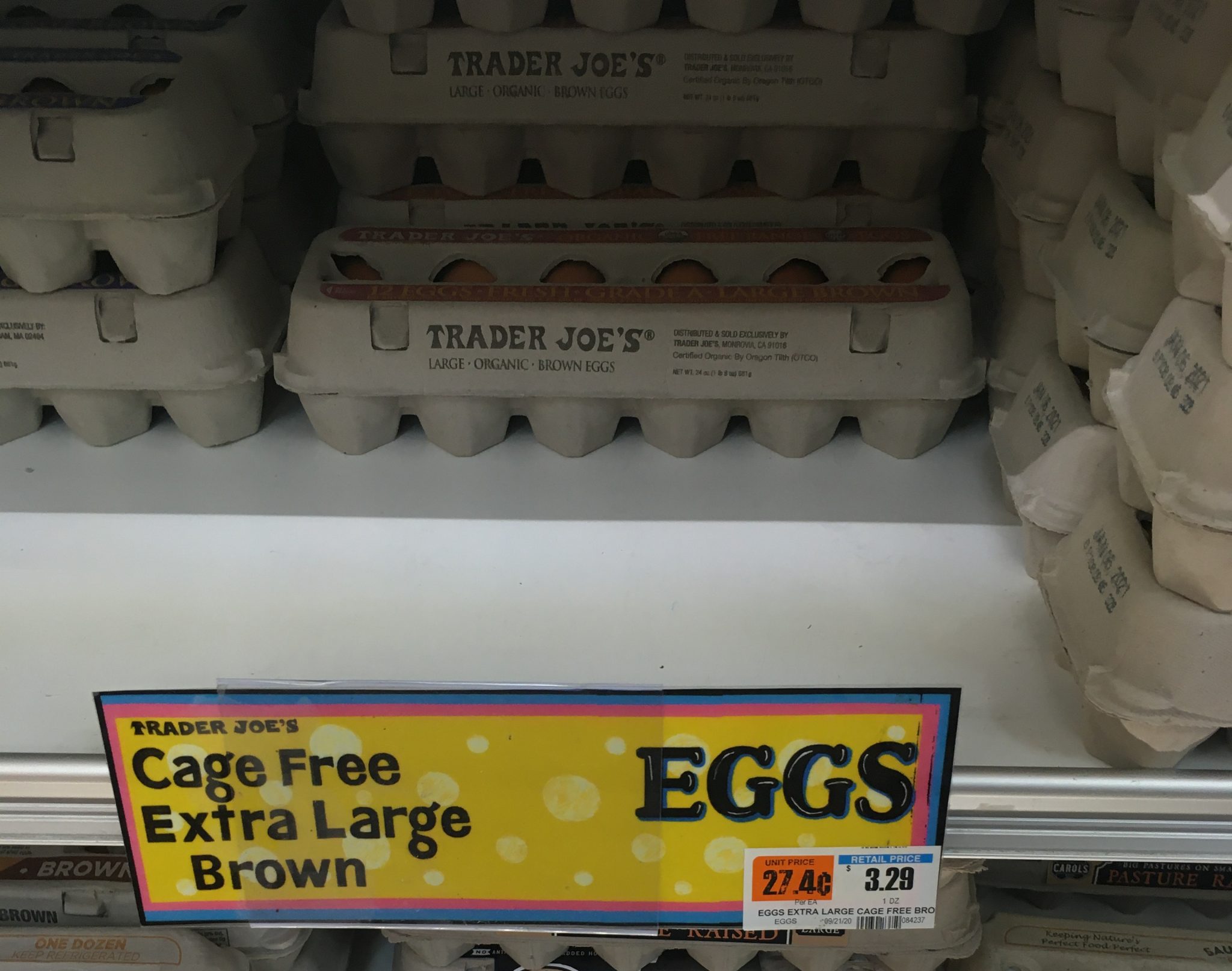 Trader Joe's Eggs, Cage Free Trader Joe's Reviews