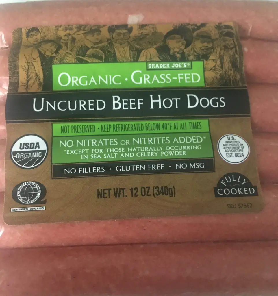 Trader Joe's Hot Dogs, Grass Fed - Trader Joe's Reviews