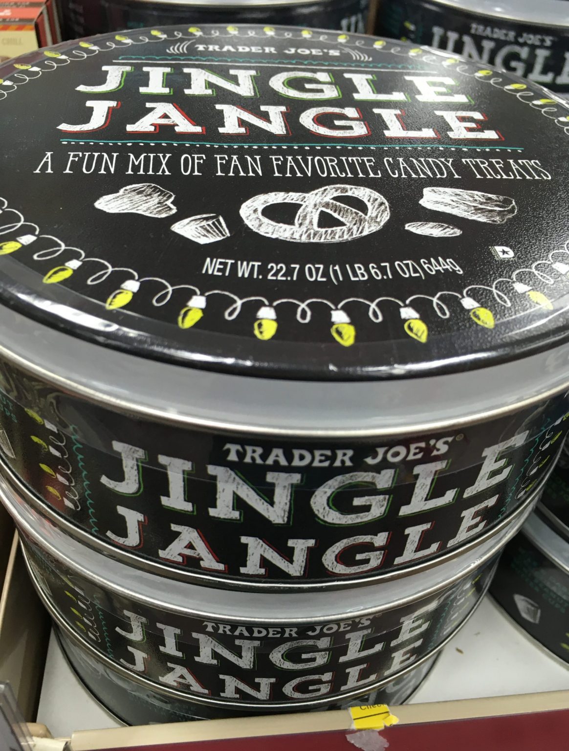 Trader Joe's Jingle Jangle, Holiday Tin Trader Joe's Reviews
