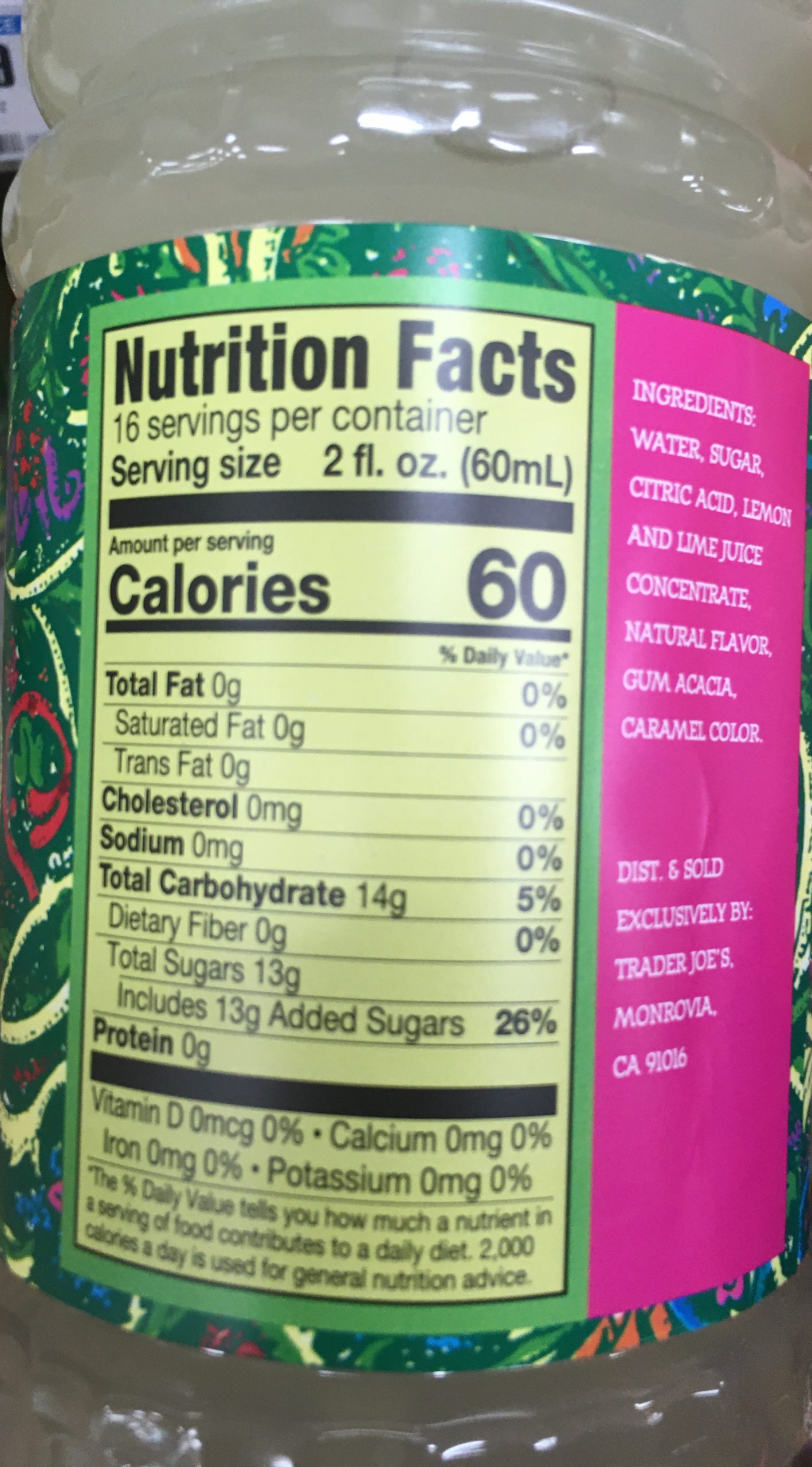 Trader Joe's Margarita Mix Trader Joe's Reviews