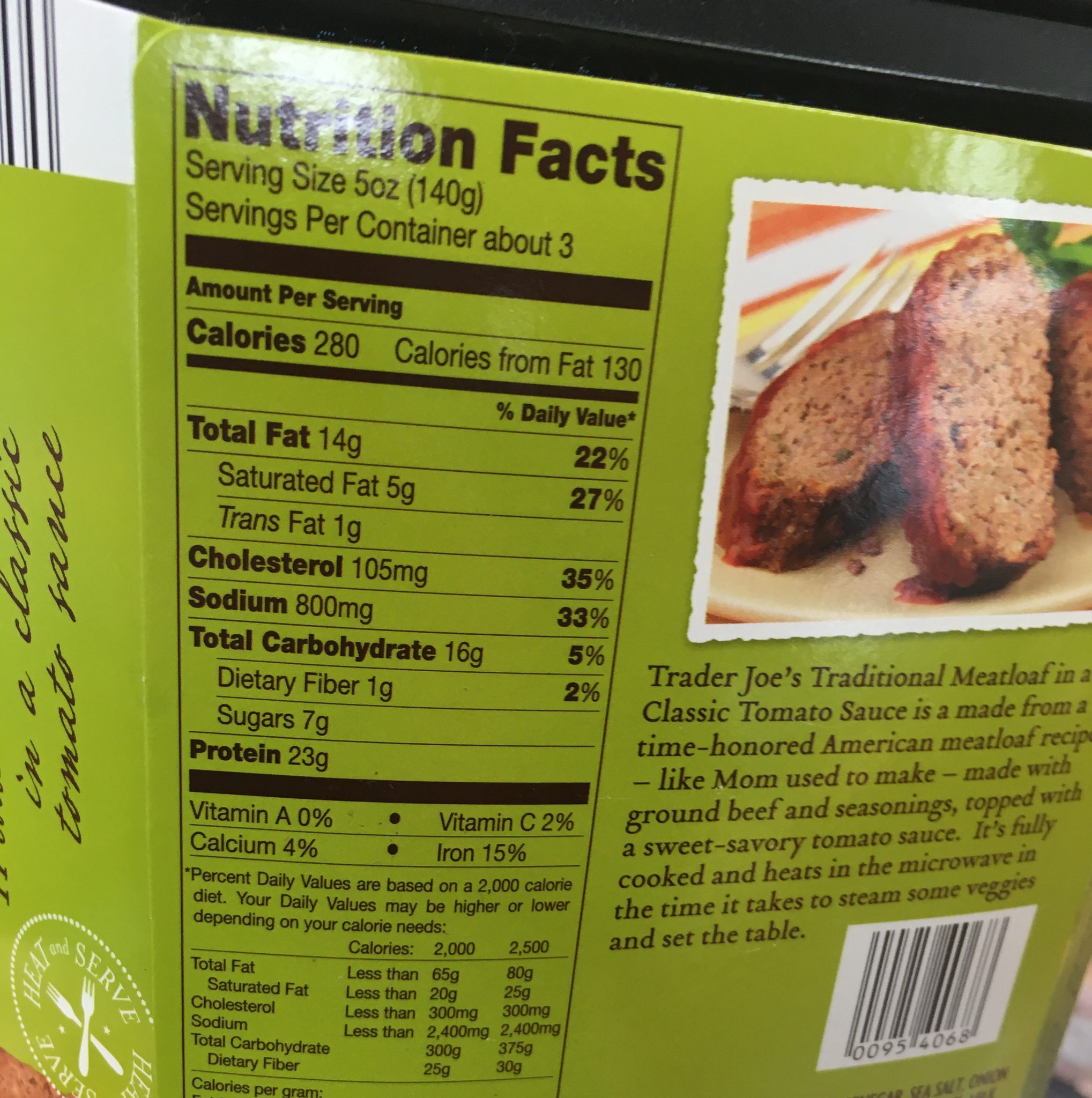 Trader Joe's Meatloaf, Fully Cooked Trader Joe's Reviews