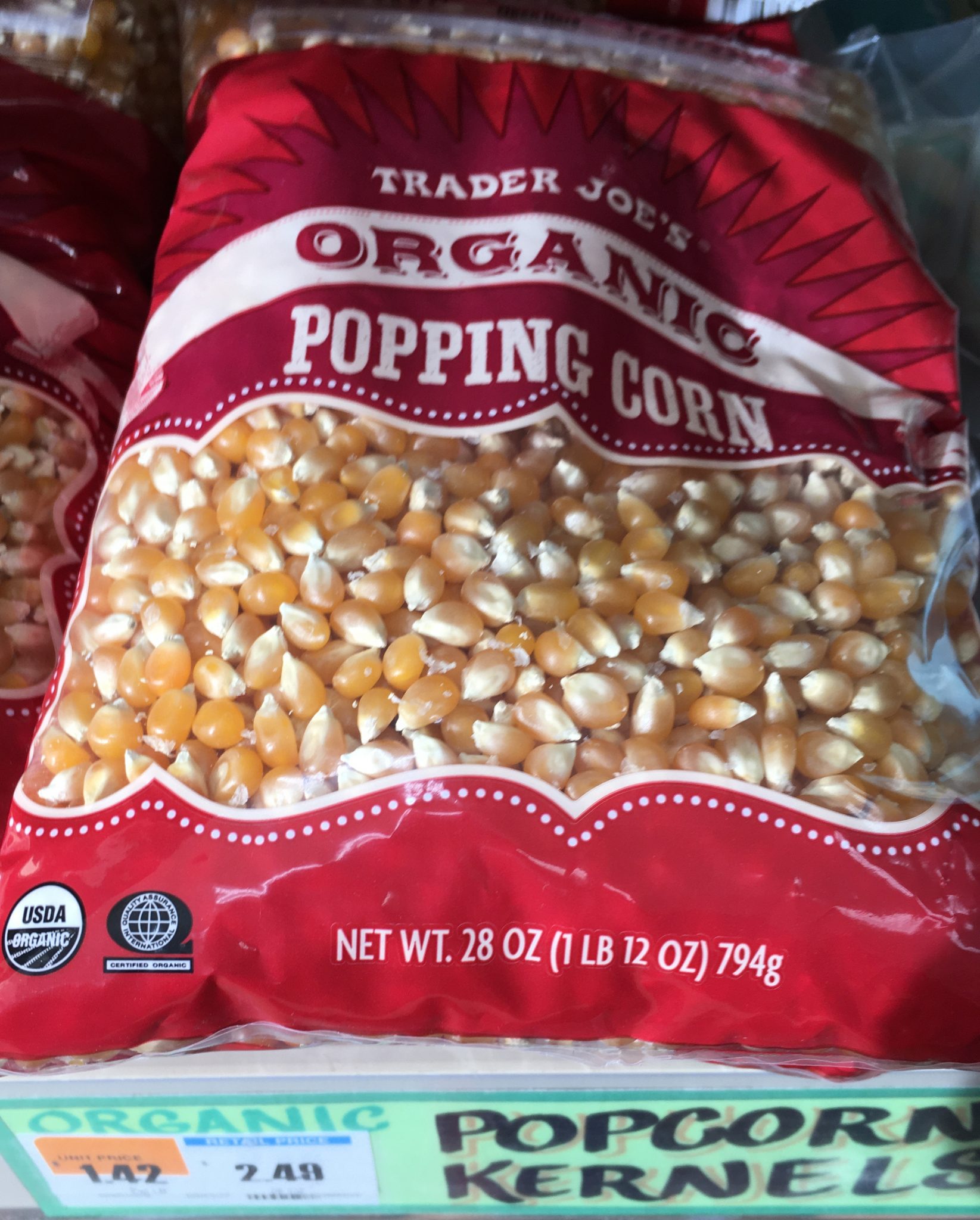 Trader Joe's Popcorn, Organic Whole Grain Trader Joe's Reviews