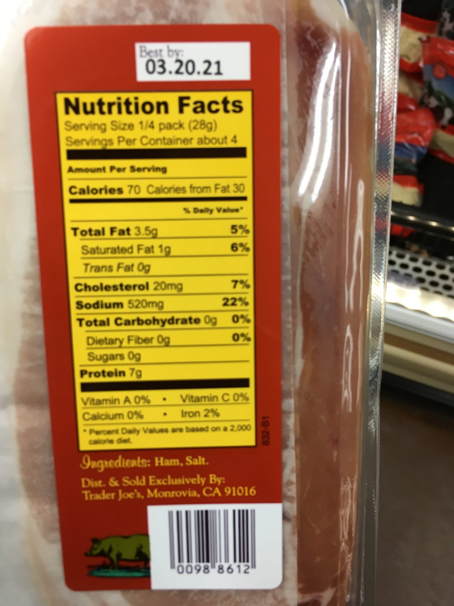 Trader Joe's Prosciutto, Thinly Sliced Trader Joe's Reviews