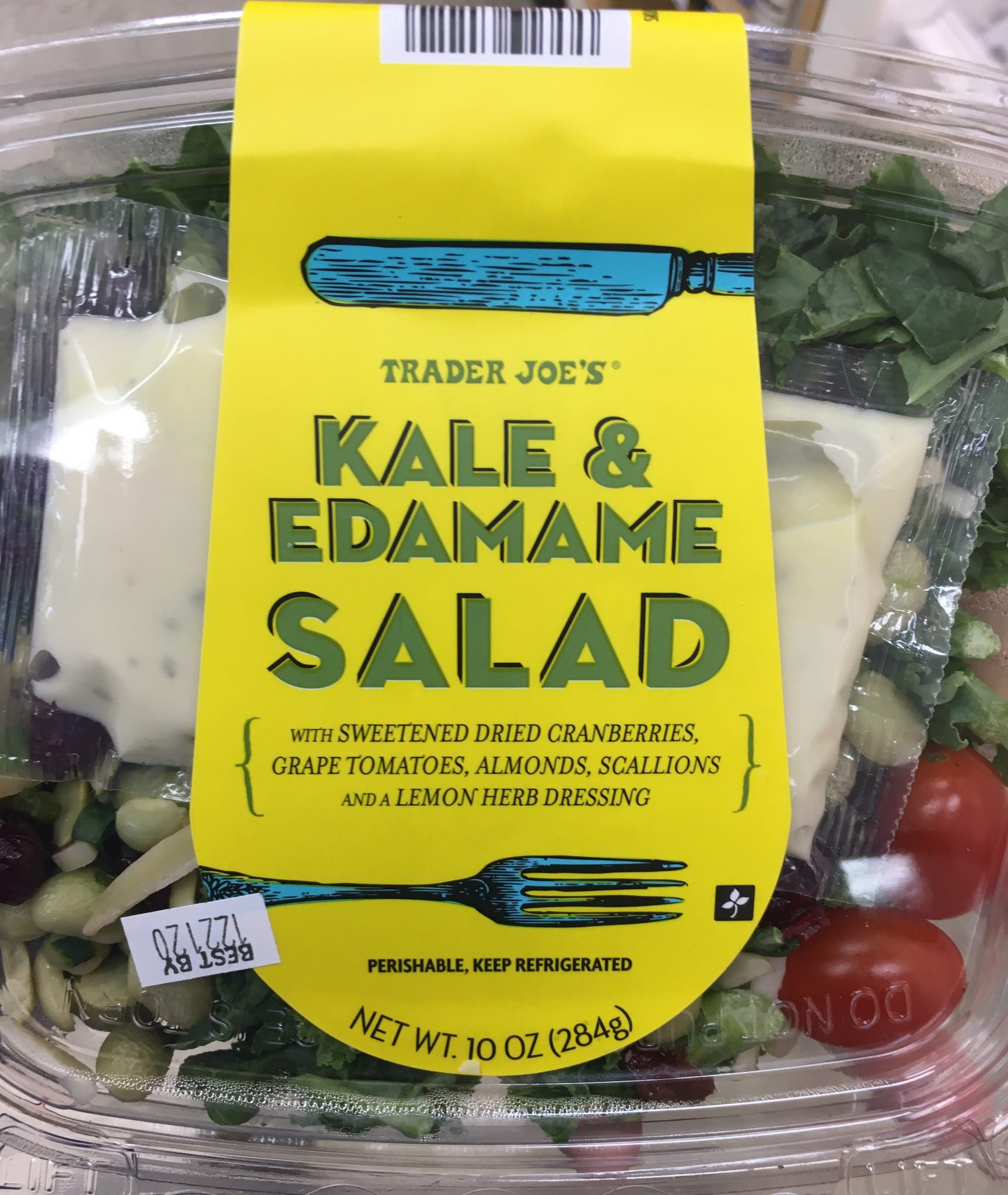 Trader Joe's Salads, Kale and Edamame Trader Joe's Reviews