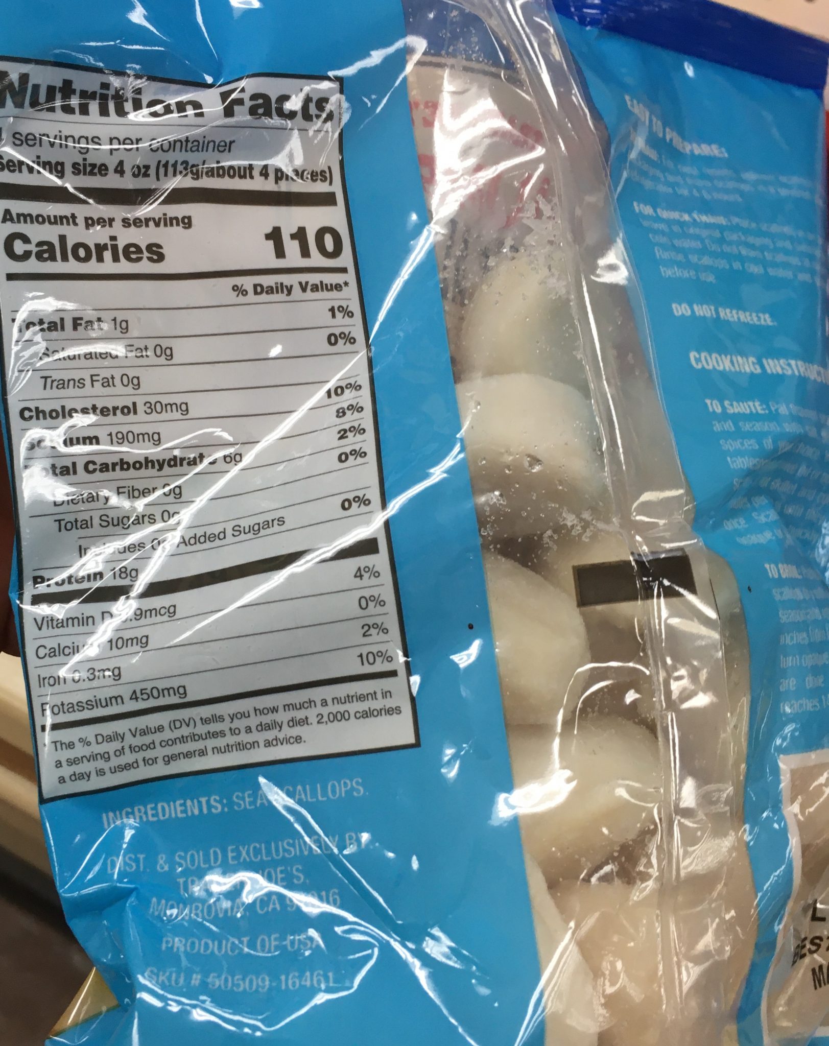 Trader Joe's Scallops, Jumbo Wild Caught Trader Joe's Reviews