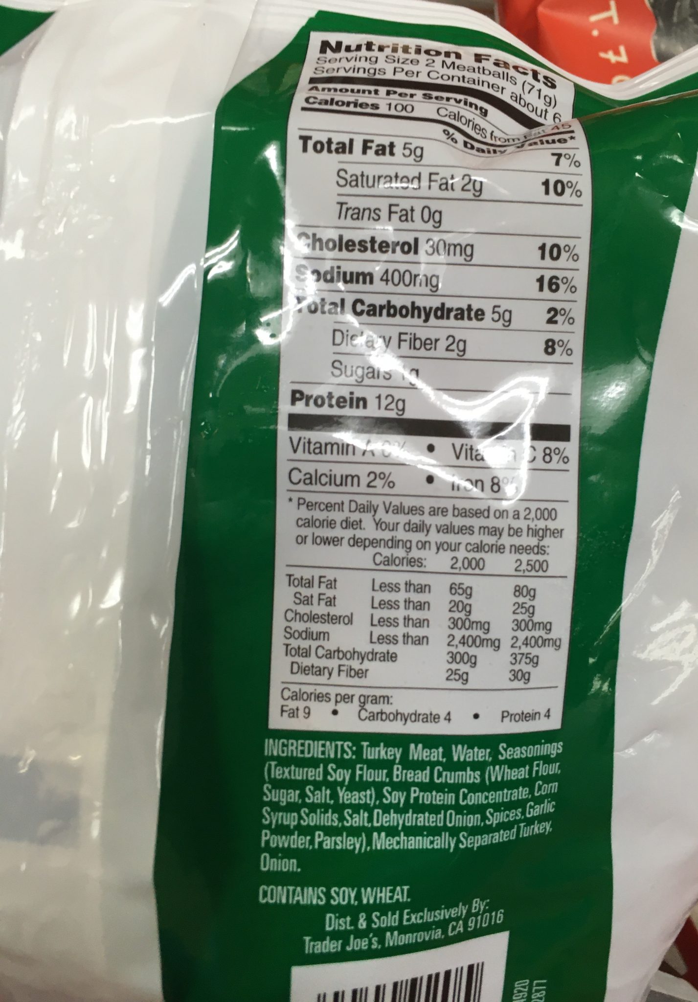 Trader Joe's Turkey Meatballs, Fully Cooked Trader Joe's Reviews