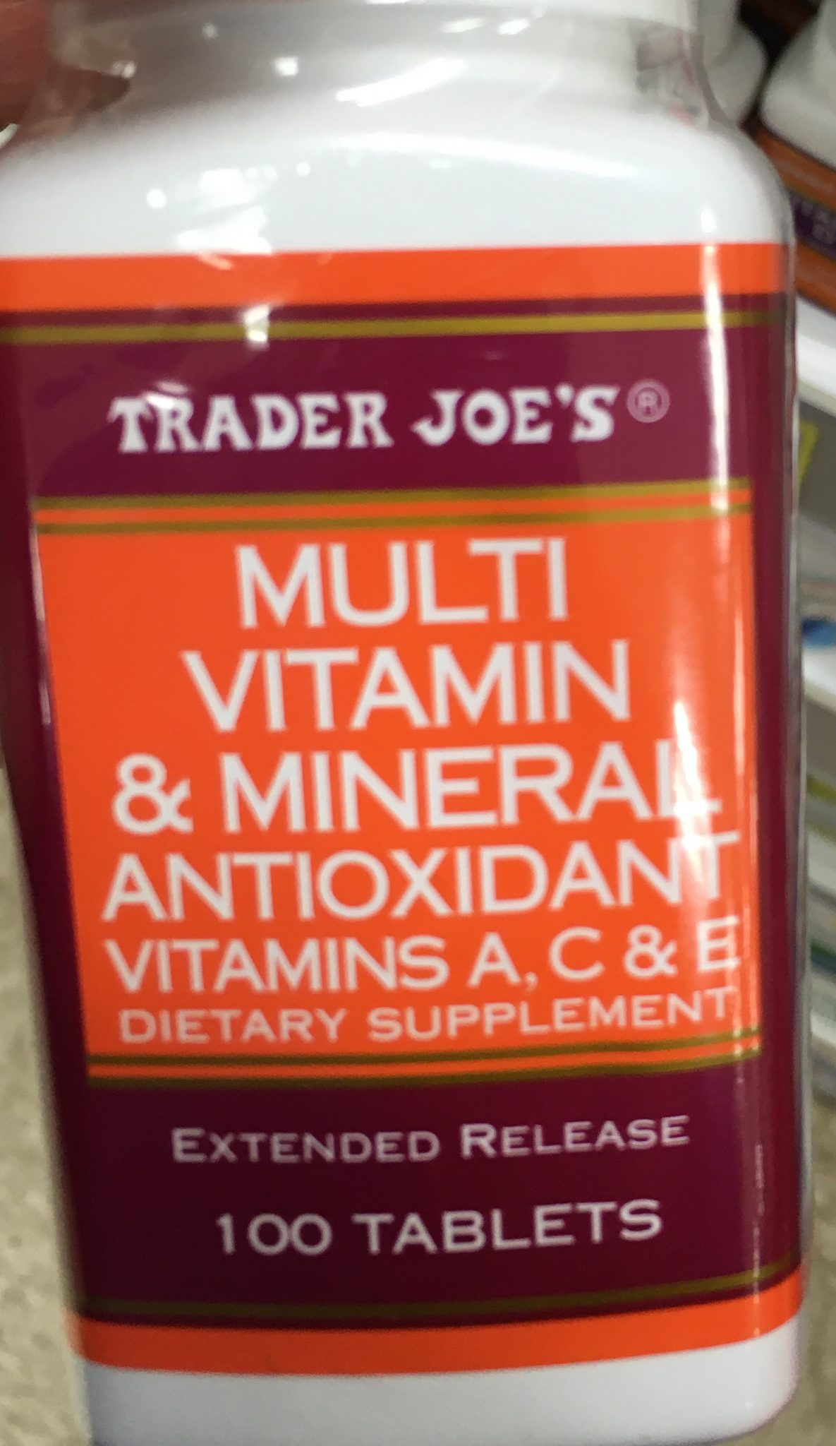 Trader Joe's Vitamins, Multi Vitamin Trader Joe's Reviews