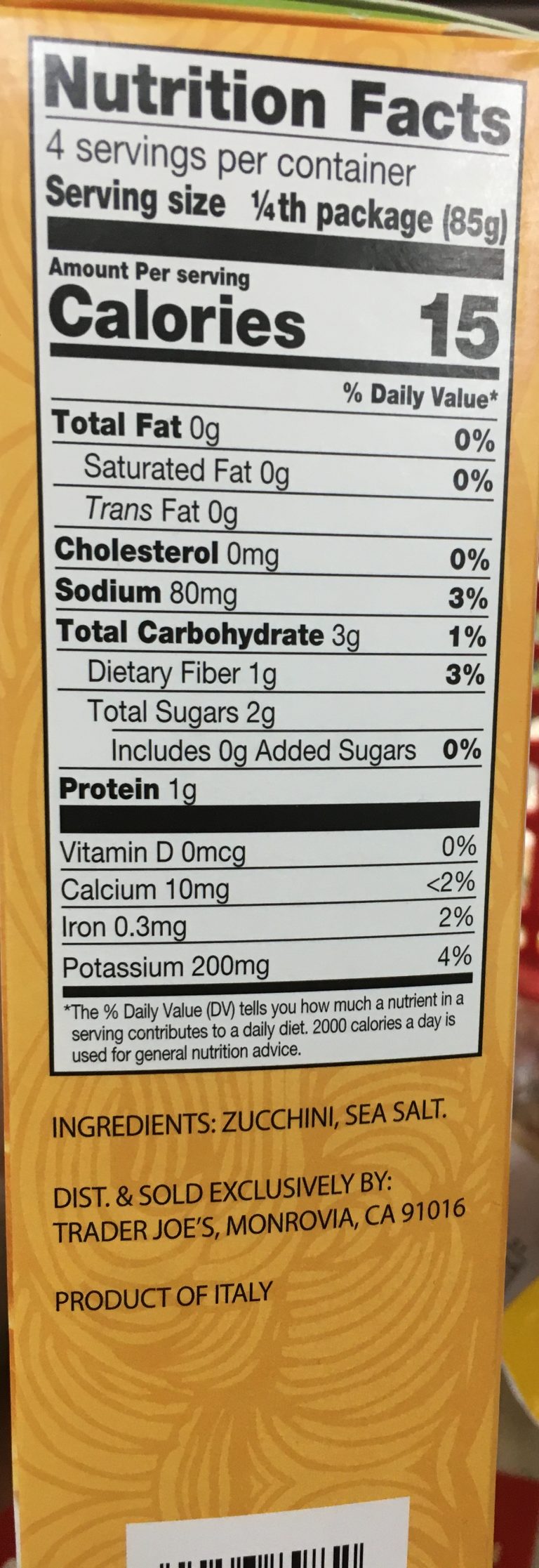 Trader Joe's Zucchini Noodles, Spiral Cut Trader Joe's Reviews