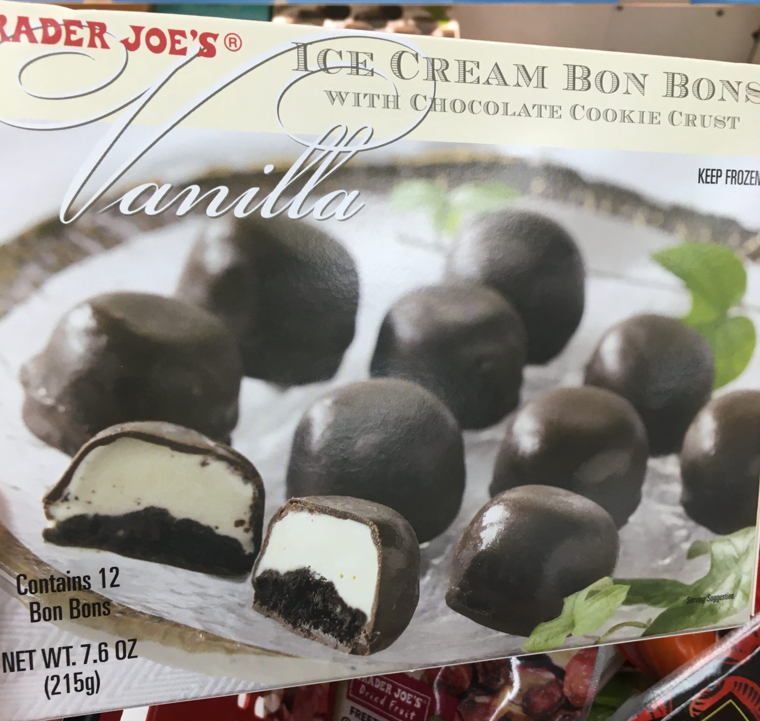 Trader Joe's Bon Bons, Ice Cream Dessert Trader Joe's Reviews