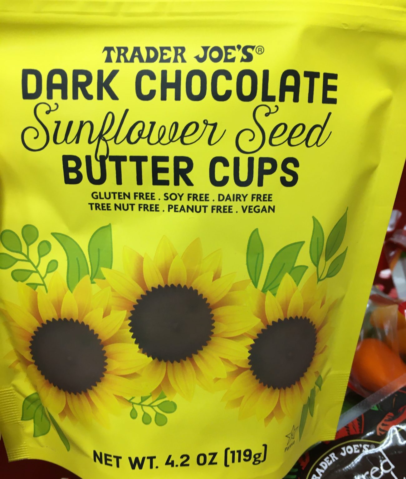 Trader Joe's Chocolate Sunflower Seed Butter Cups Trader Joe's Reviews