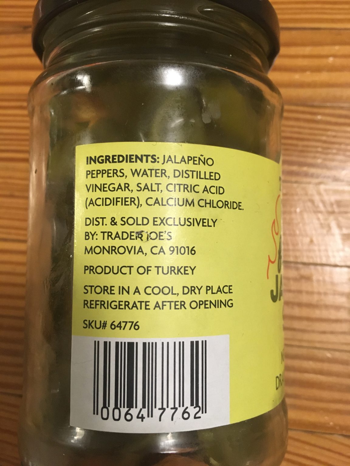 Trader Joe's Fermented Jalapenos, Pickled Slices Trader Joe's Reviews
