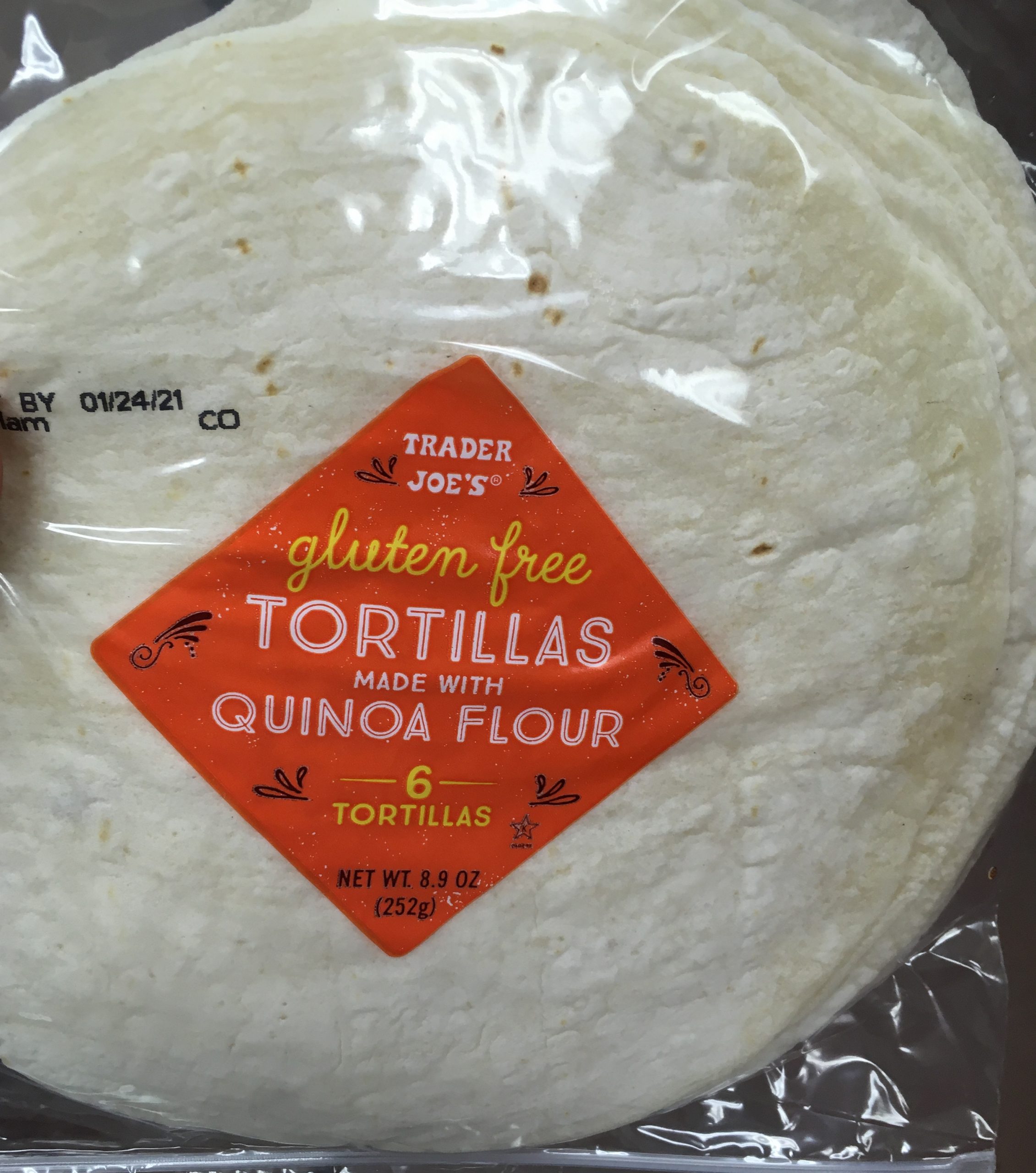 Trader Joe&amp;#39;s Gluten Free Tortillas, with Quinoa Flour - Trader Joe&amp;#39;s ...