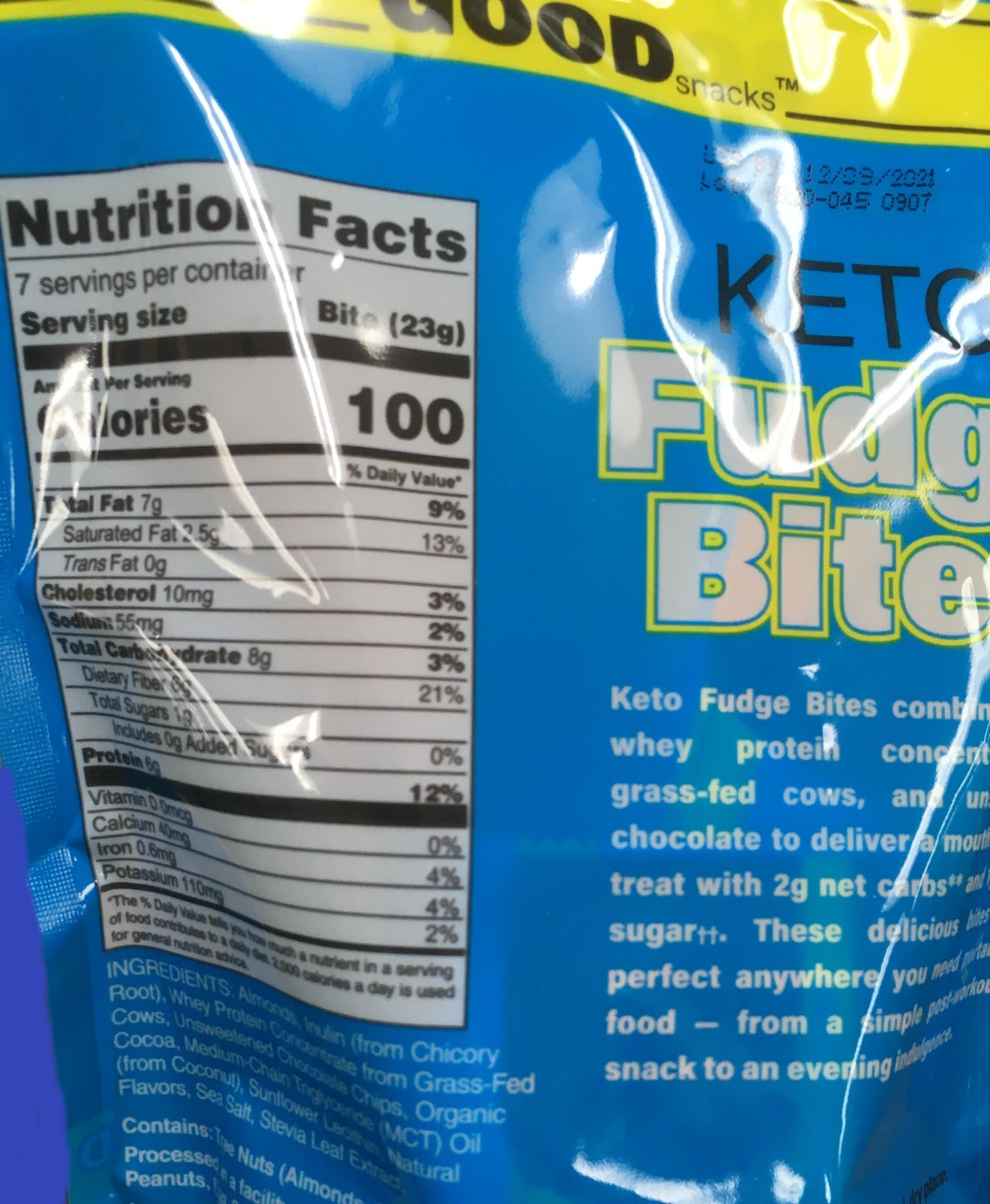 Trader Joe's Keto Bites, Fudge Bites Trader Joe's Reviews