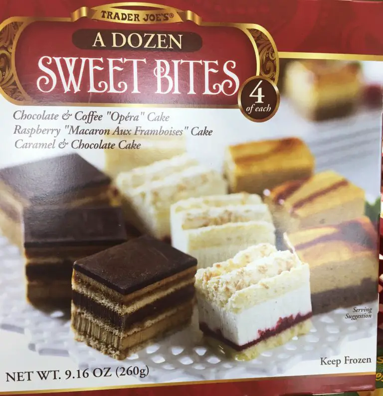 Trader Joe's Opera Cake, Petit Fours Sweet Bites Trader Joe's Reviews