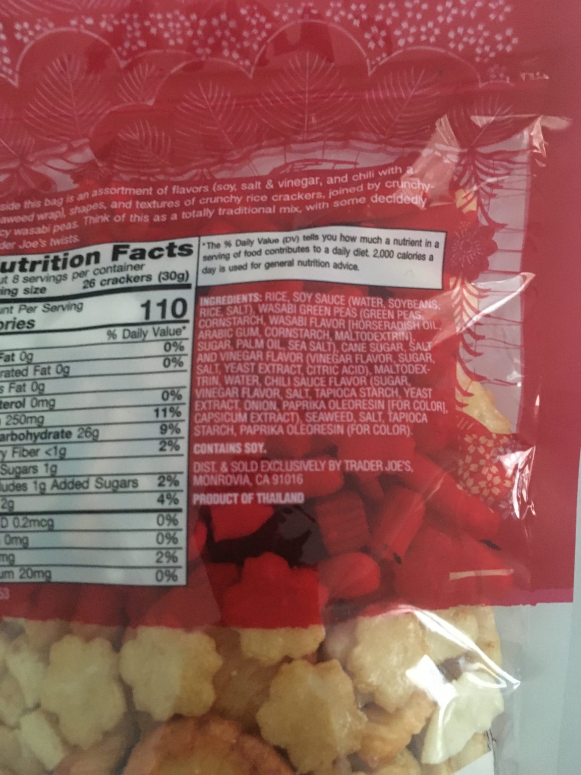 Trader Joe's Asian Rice Crackers Trader Joe's Reviews