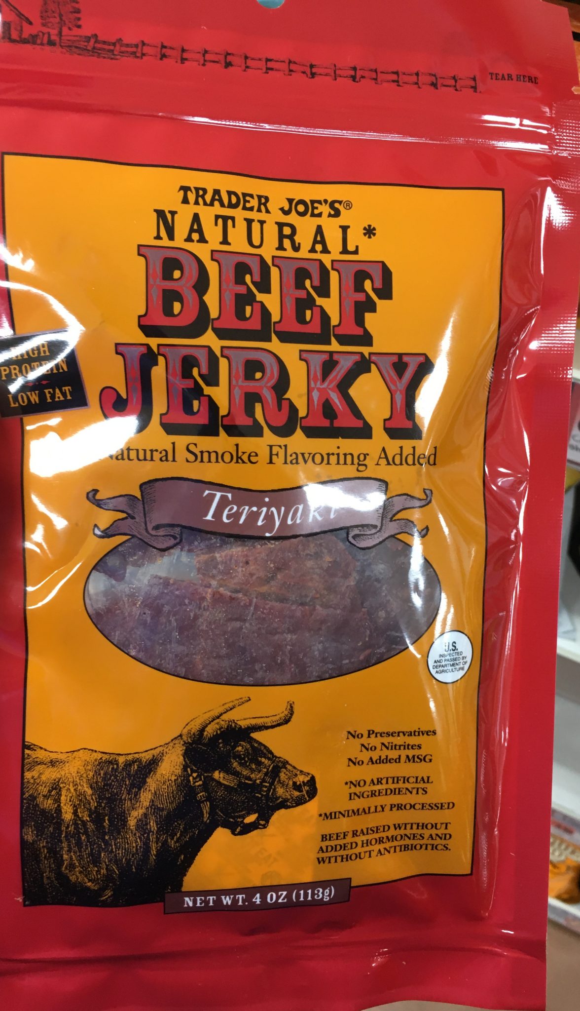 Trader Joe's Beef Jerky, Natural Teriyaki - Trader Joe's Reviews