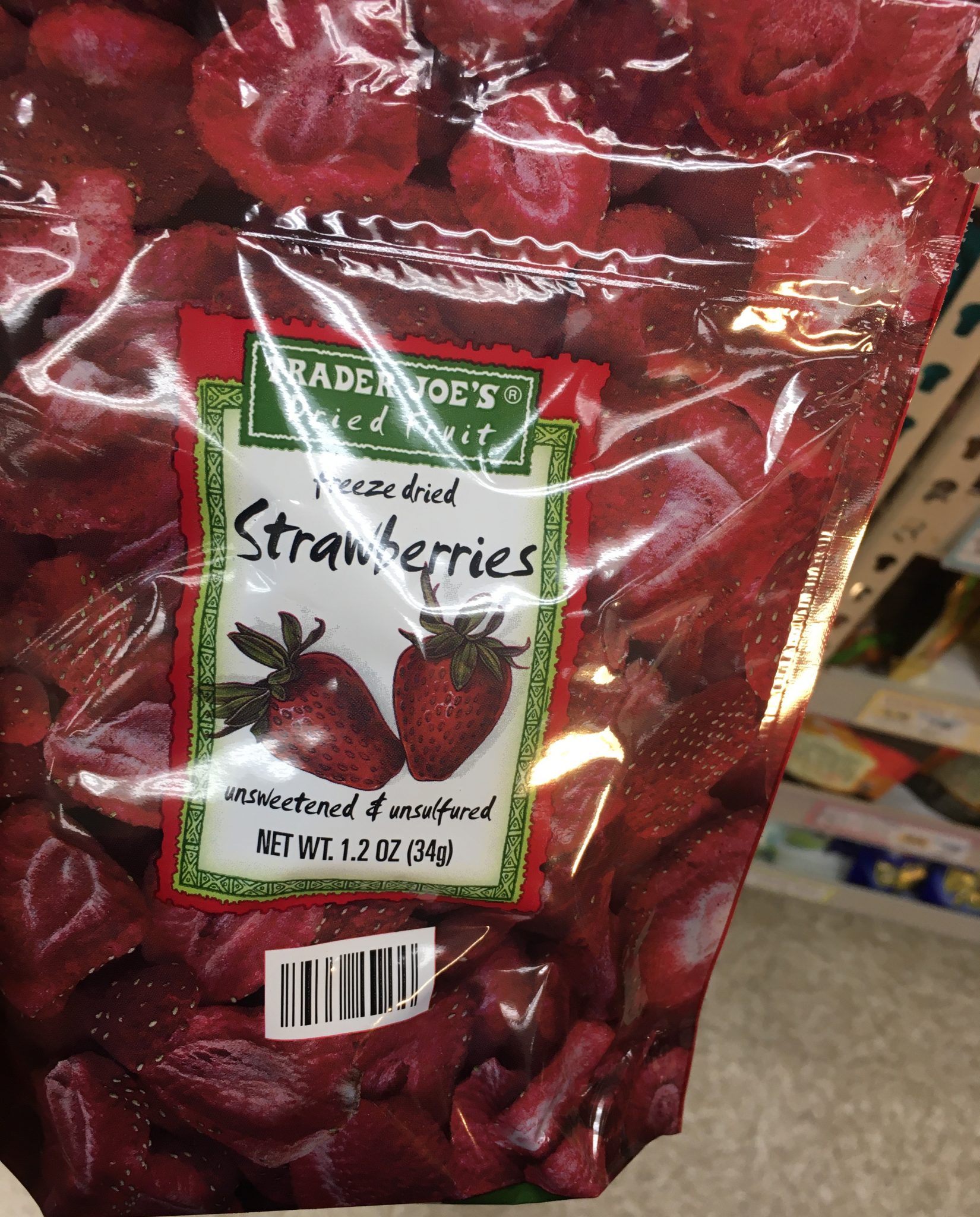 Trader Joe's Freeze Dried Strawberries Trader Joe's Reviews