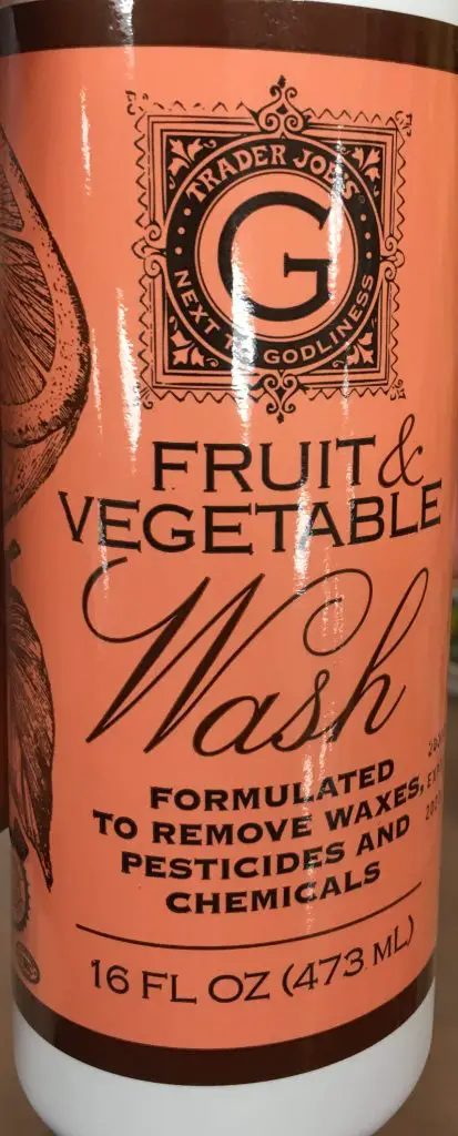 Trader Joe's Fruit & Vegetable Wash Review