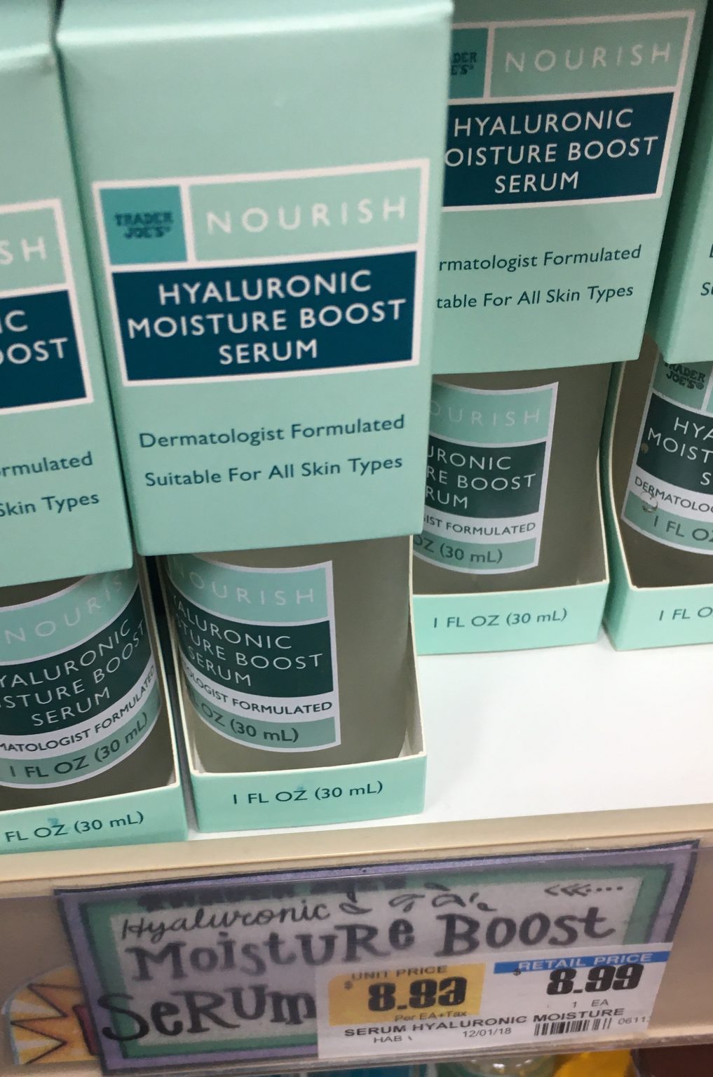 Trader Joe's Hyaluronic Acid, Moisture Serum Trader Joe's Reviews