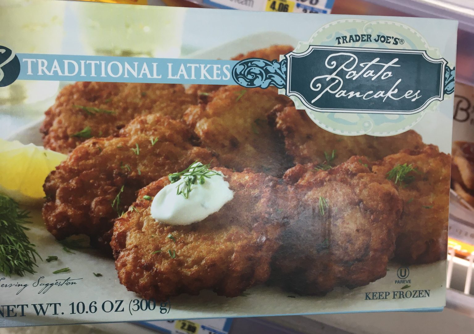 Trader Joe's Latkes, Frozen Potato Pancakes Trader Joe's Reviews