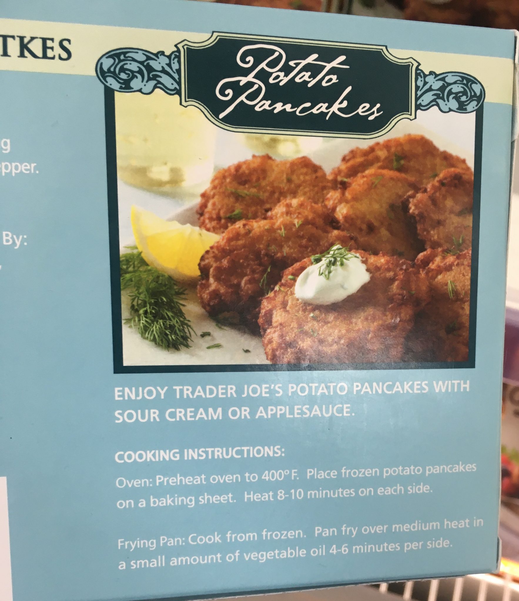 Trader Joe's Latkes, Frozen Potato Pancakes Trader Joe's Reviews