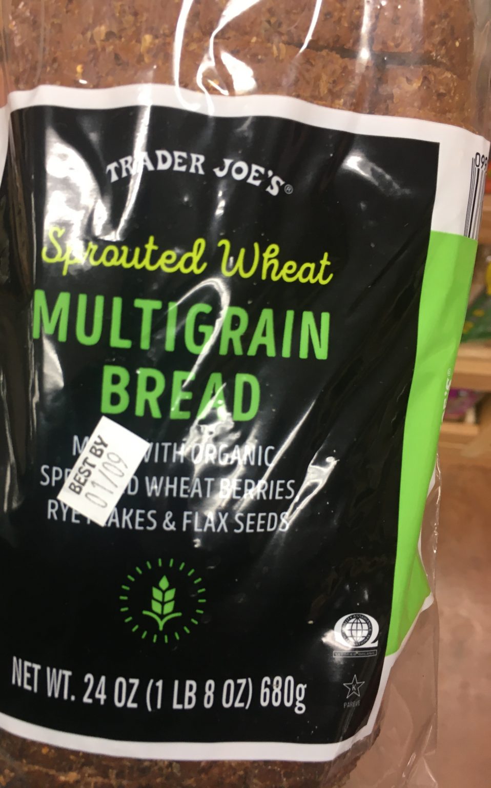 Trader Joe's Multigrain Bread, Sprouted Wheat Trader Joe's Reviews