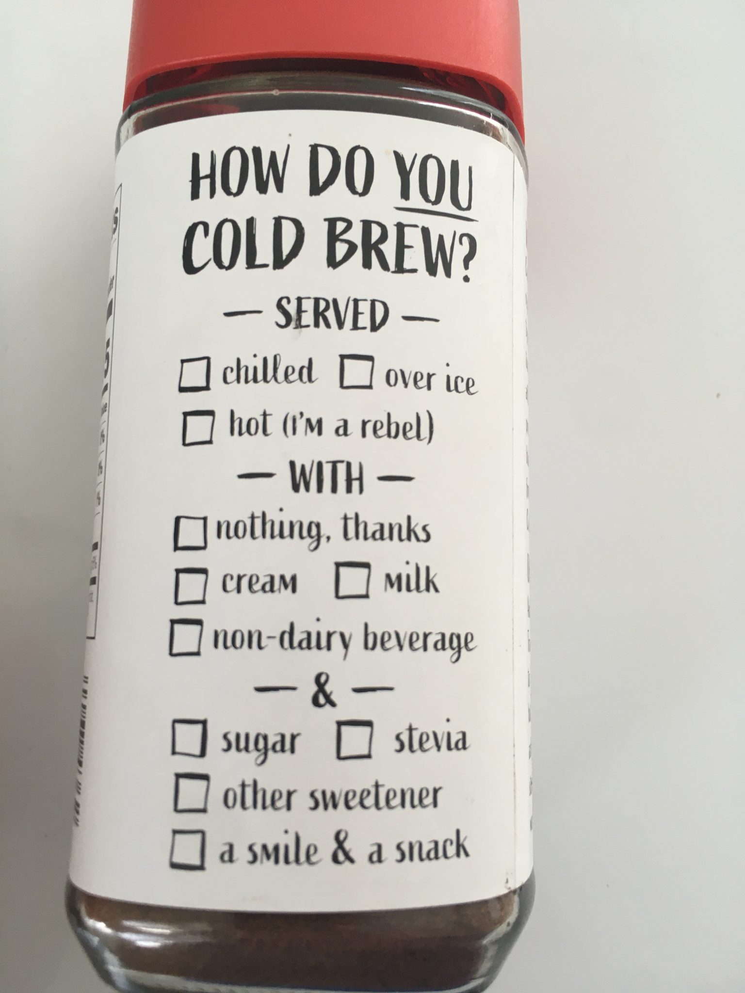 Trader Joe's Instant Cold Brew Coffee Trader Joe's Reviews