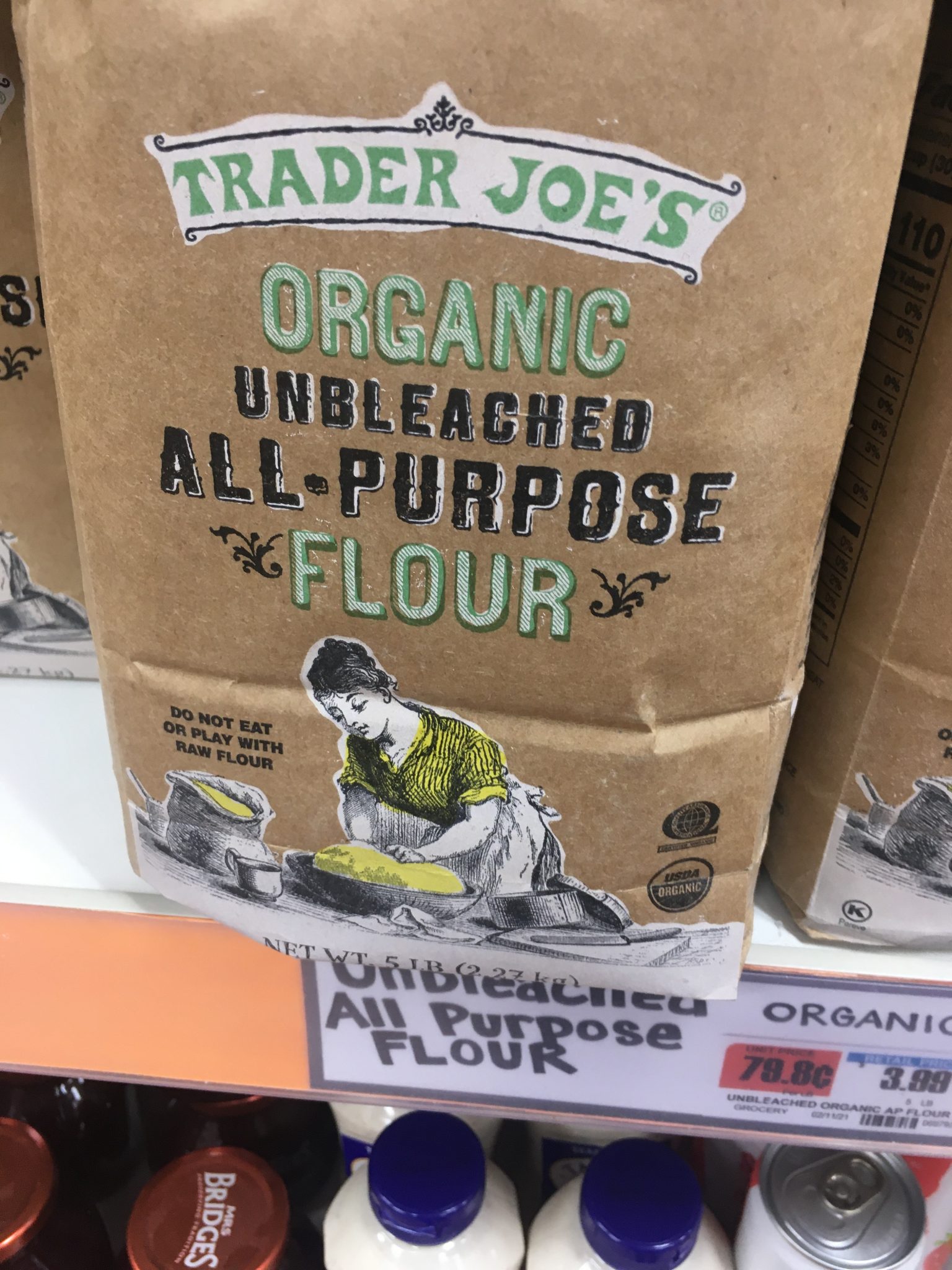 Trader Joe's Organic Flour, All Purpose Flour Trader Joe's Reviews