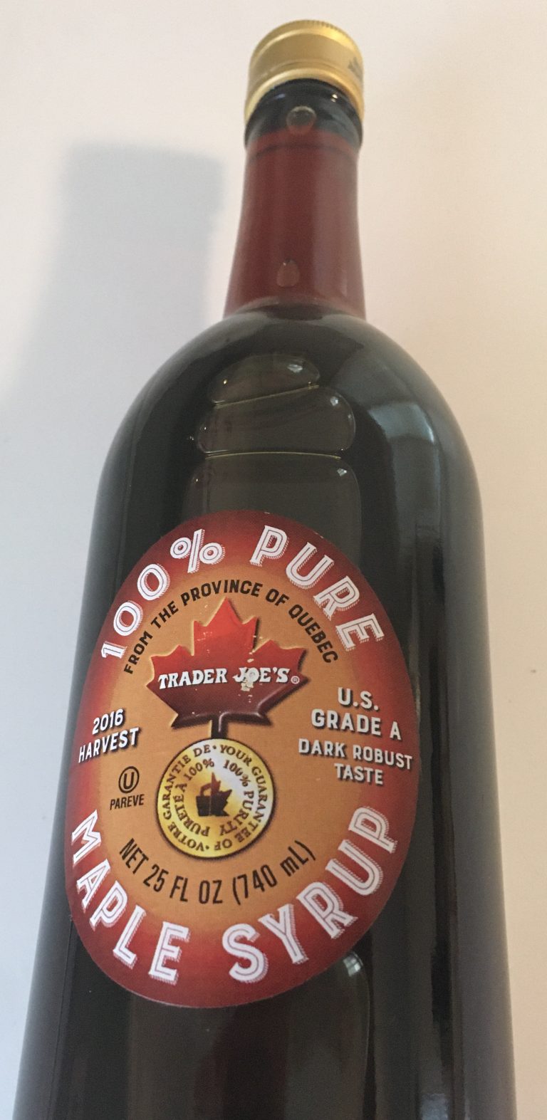Trader Joe's Quebec Maple Syrup, Trader Joe's Maple Syrup Trader Joe's Reviews