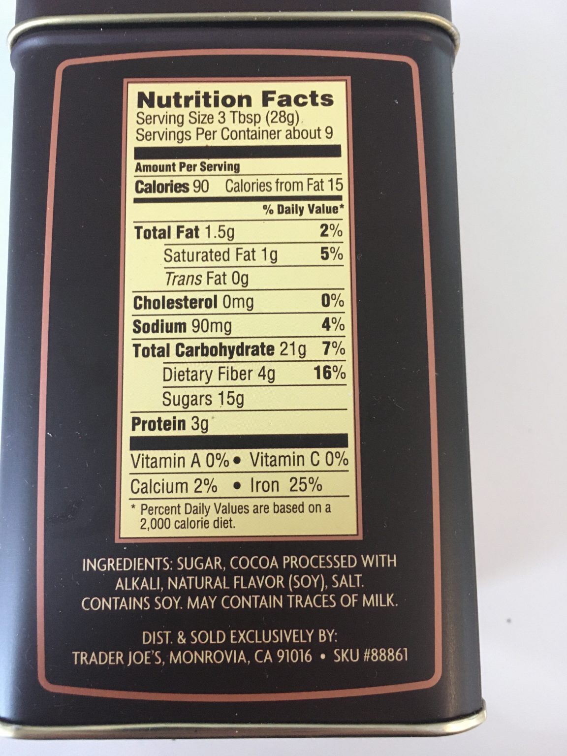 Trader Joe's Sipping Chocolate, European Hot Chocolate Trader Joe's