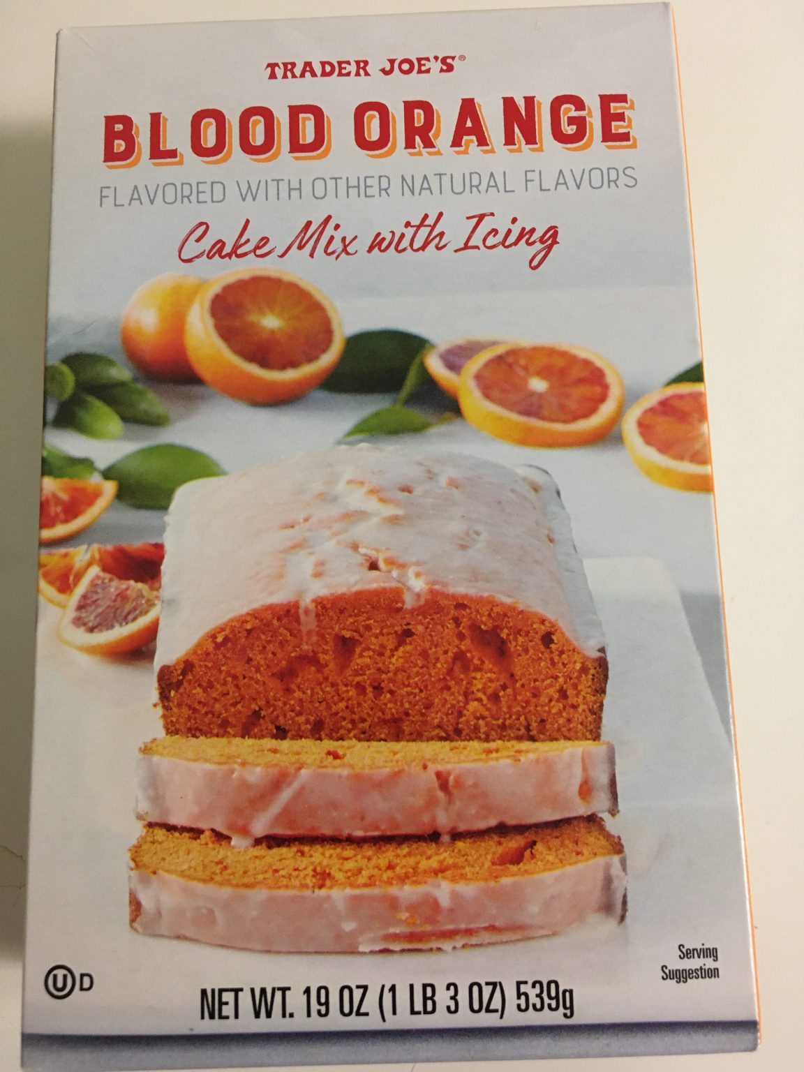 Trader Joe's Blood Orange Cake Mix, with Icing Trader Joe's Reviews