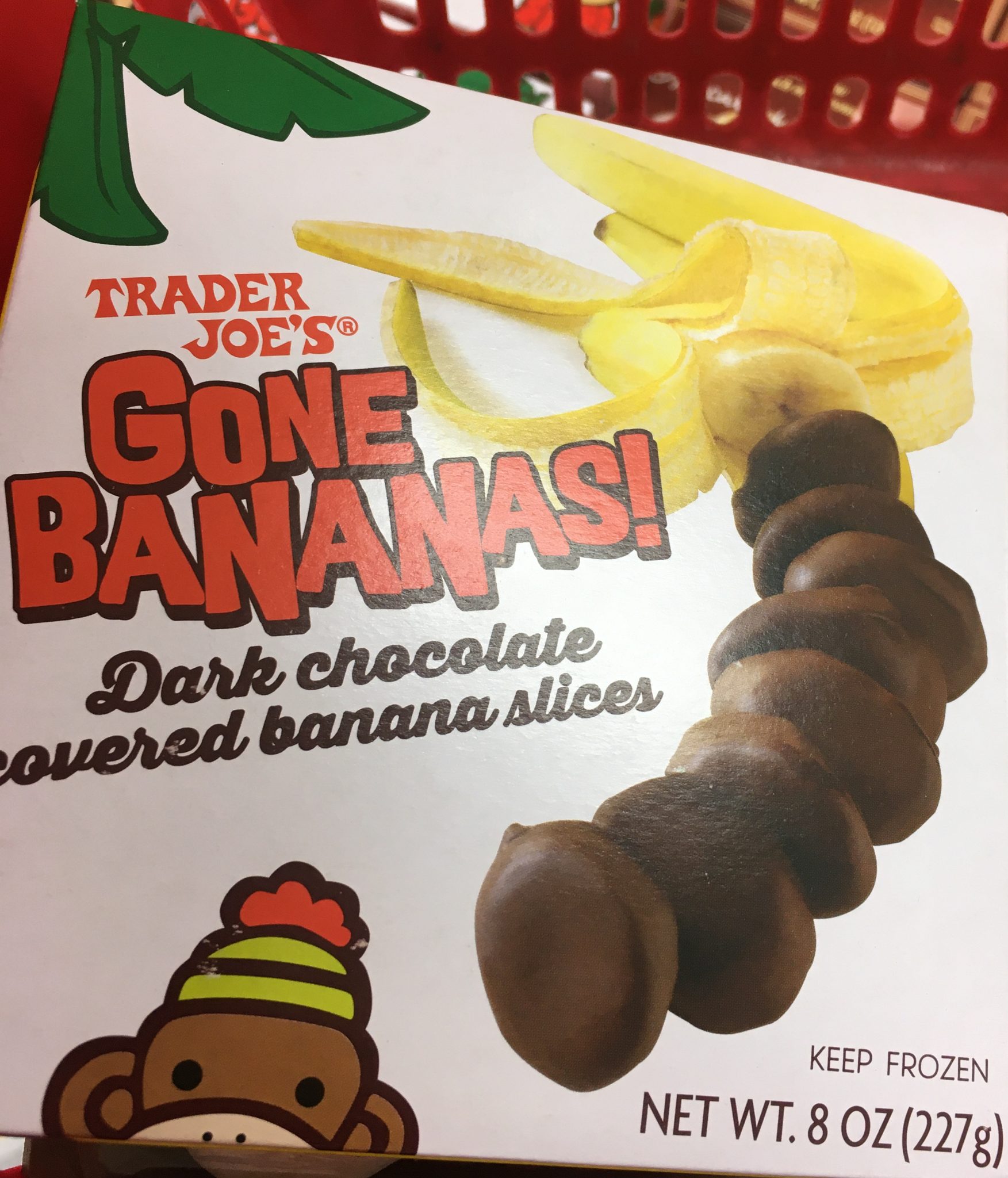 Trader Joe's Gone Bananas, Dark Chocolate Covered Bananas Trader Joe