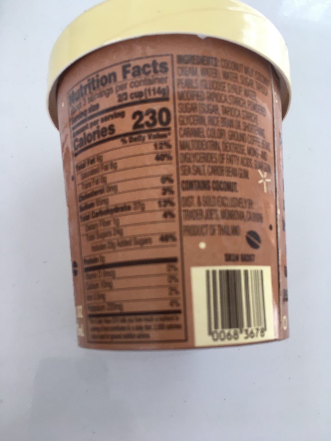 Trader Joe's Boba Ice Cream, with Cold Brew Coffee Trader Joe's Reviews