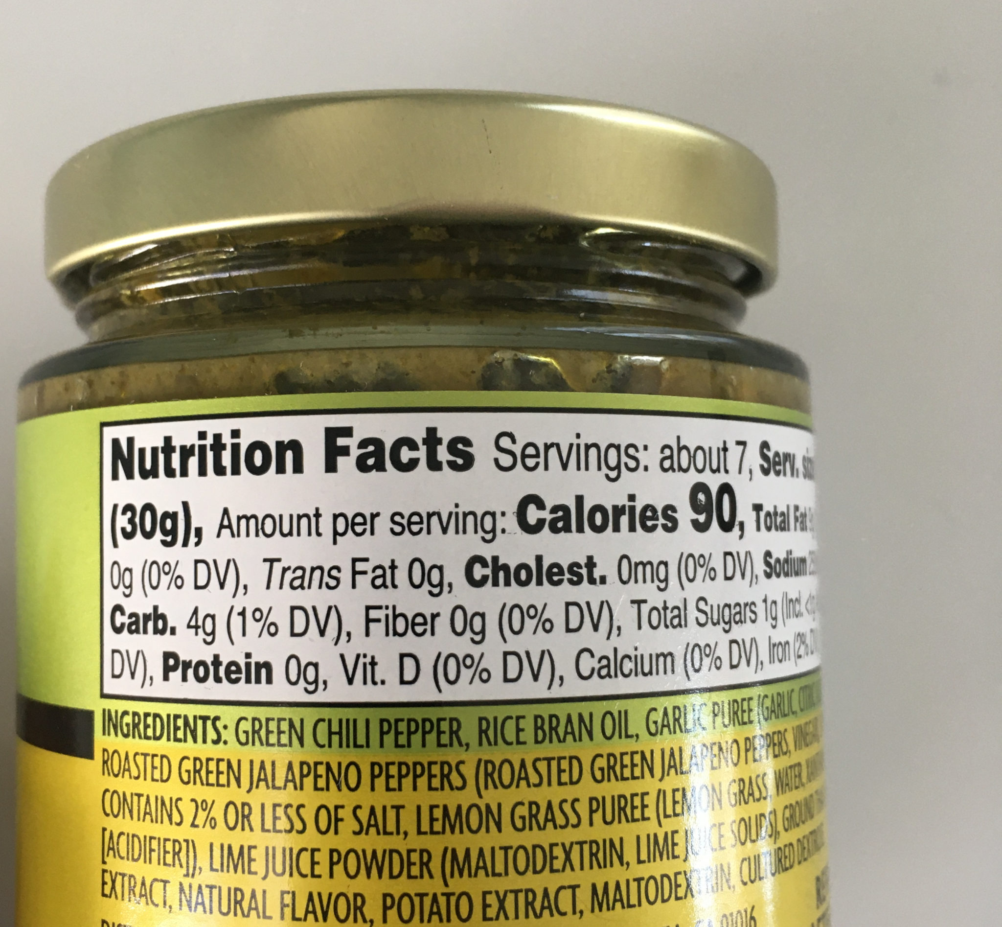 Trader Joe's Green Chili Sauce, Nam Prik Noom Thai Style Trader Joe's