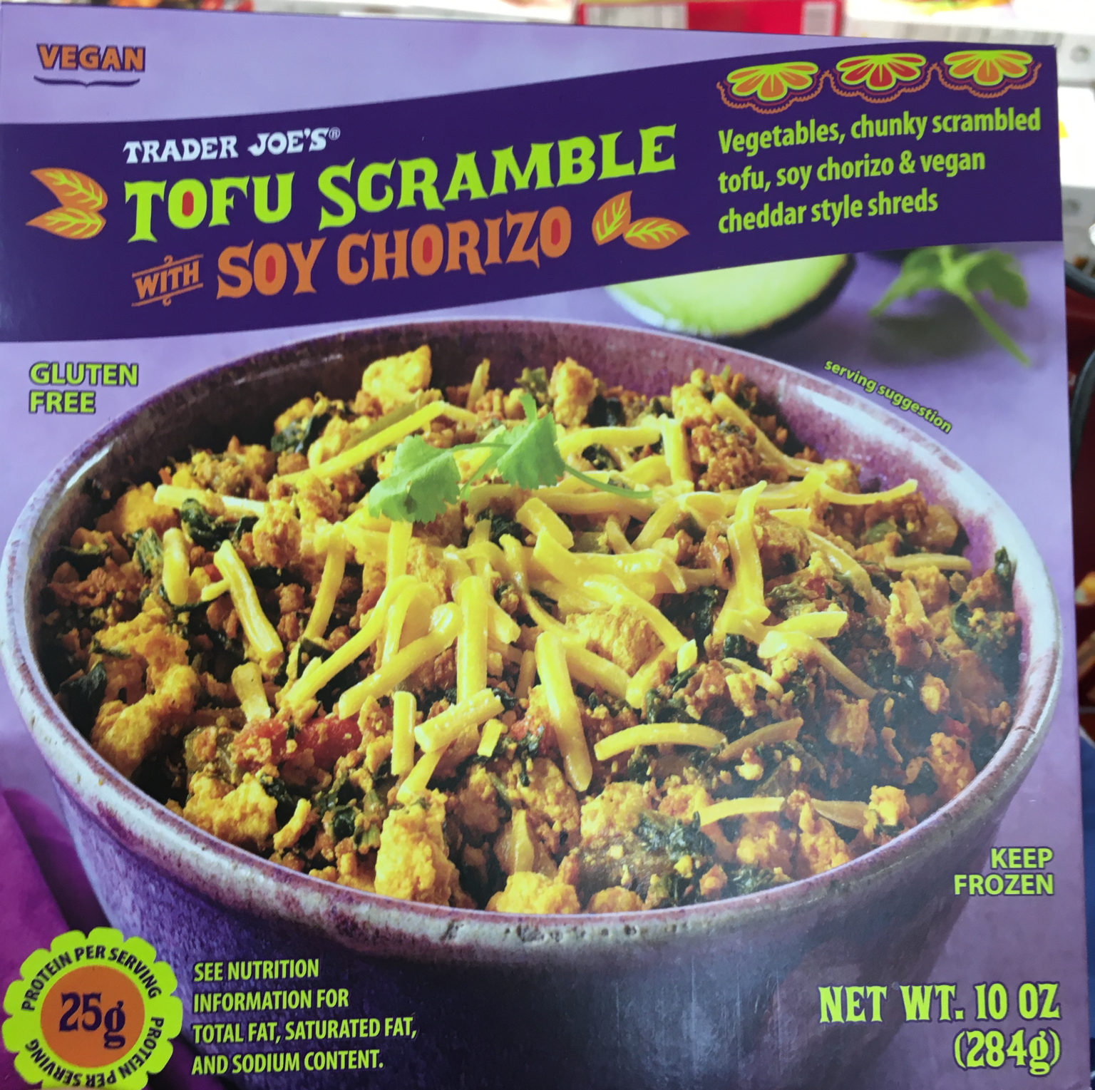 Trader Joe's Tofu Scramble, Soy Chorizo Bowl Trader Joe's Reviews