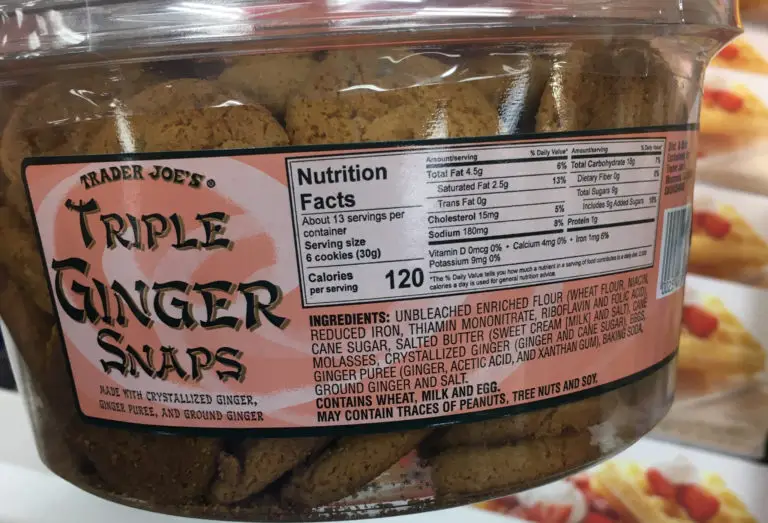 Trader Joe's Ginger Snaps Trader Joe's Reviews