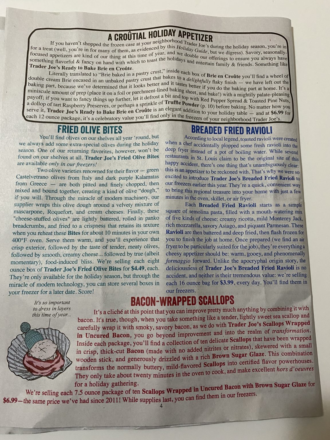 Trader Joe's Weekly Ad December, Christmas 2021 Fearless Flyer Holiday
